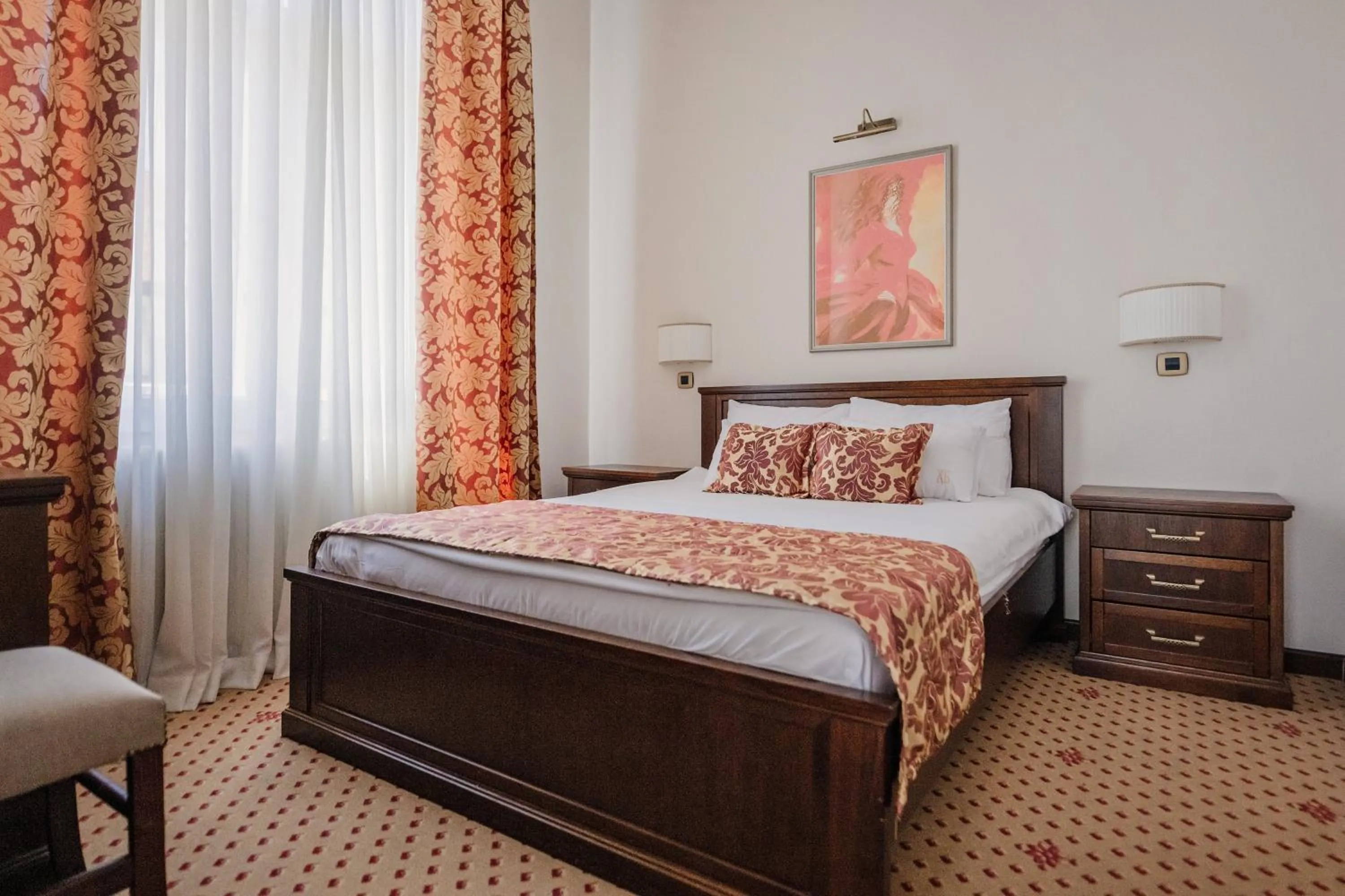 Bed in Hotel Beograd