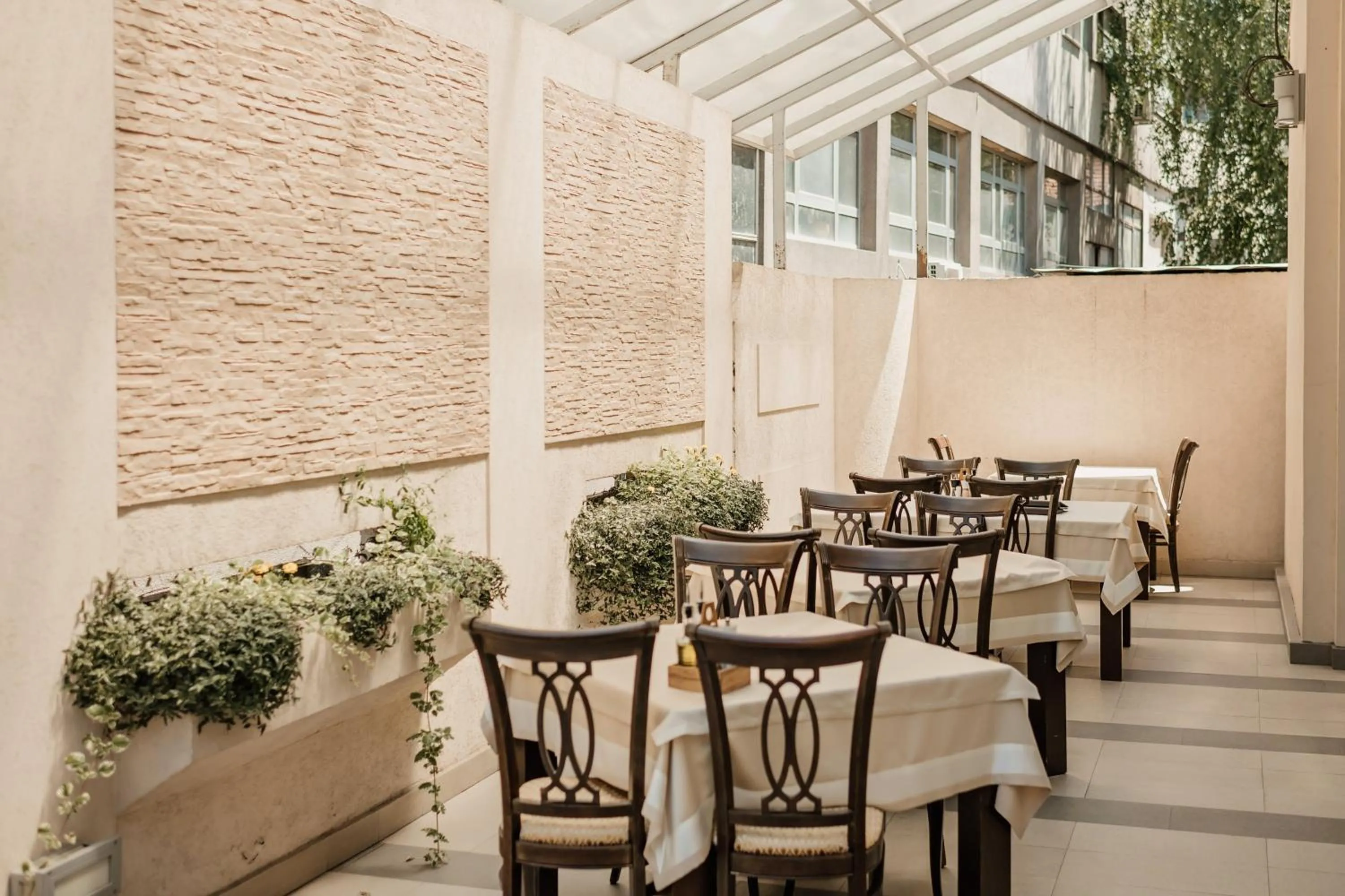 Balcony/Terrace in Hotel Beograd