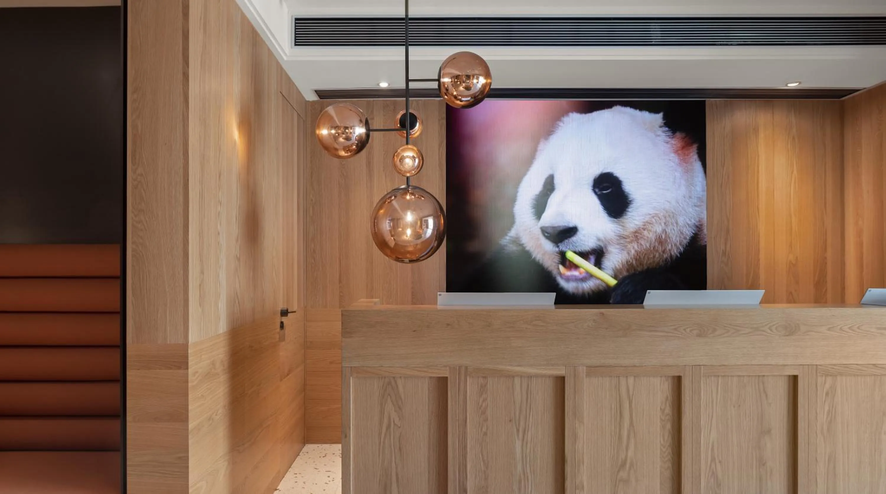 Lobby or reception in Panda Hotel
