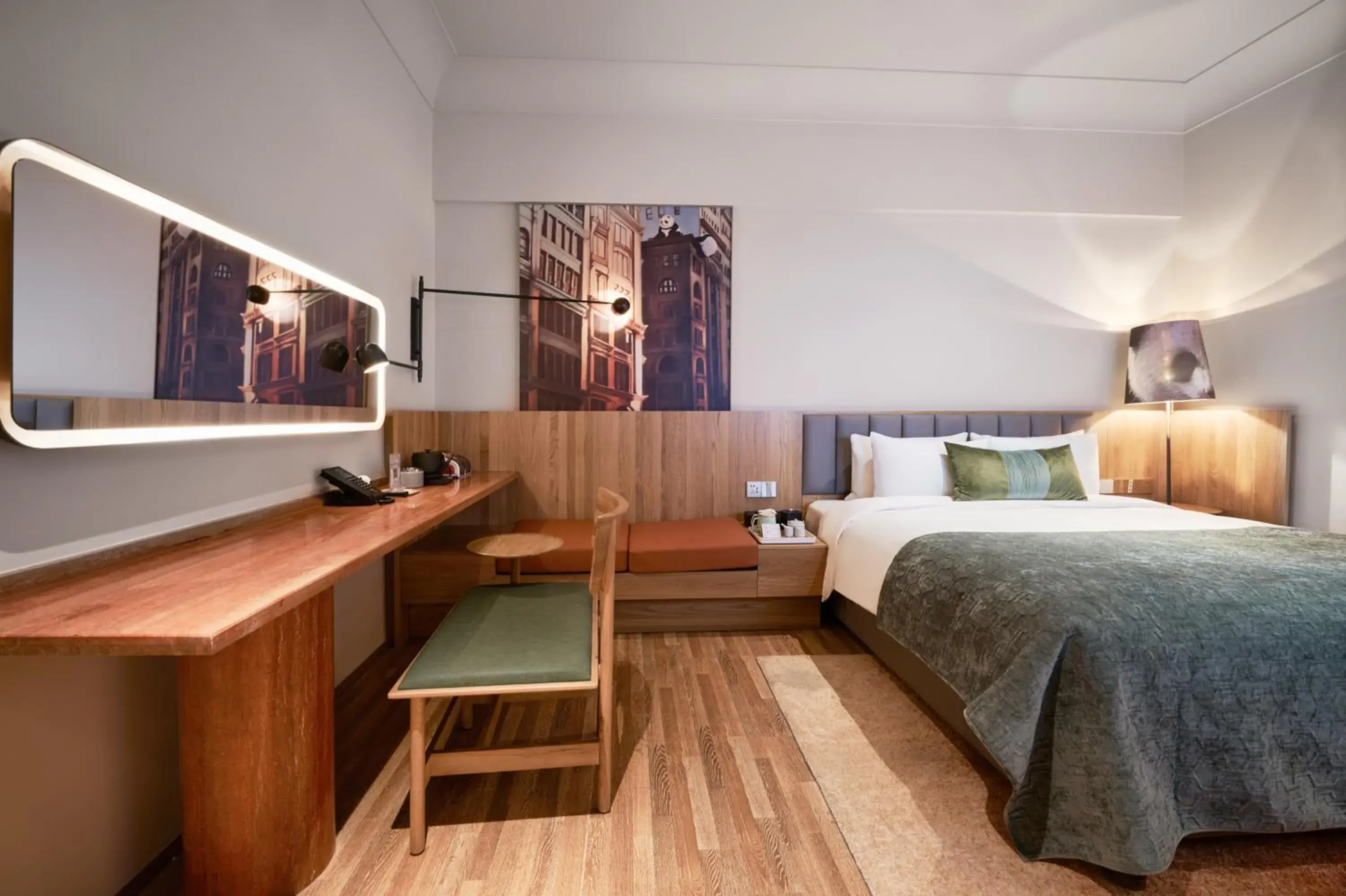 Premium Queen Room - single occupancy in Panda Hotel Premium Queen Room - single occupancy in Panda Hotel