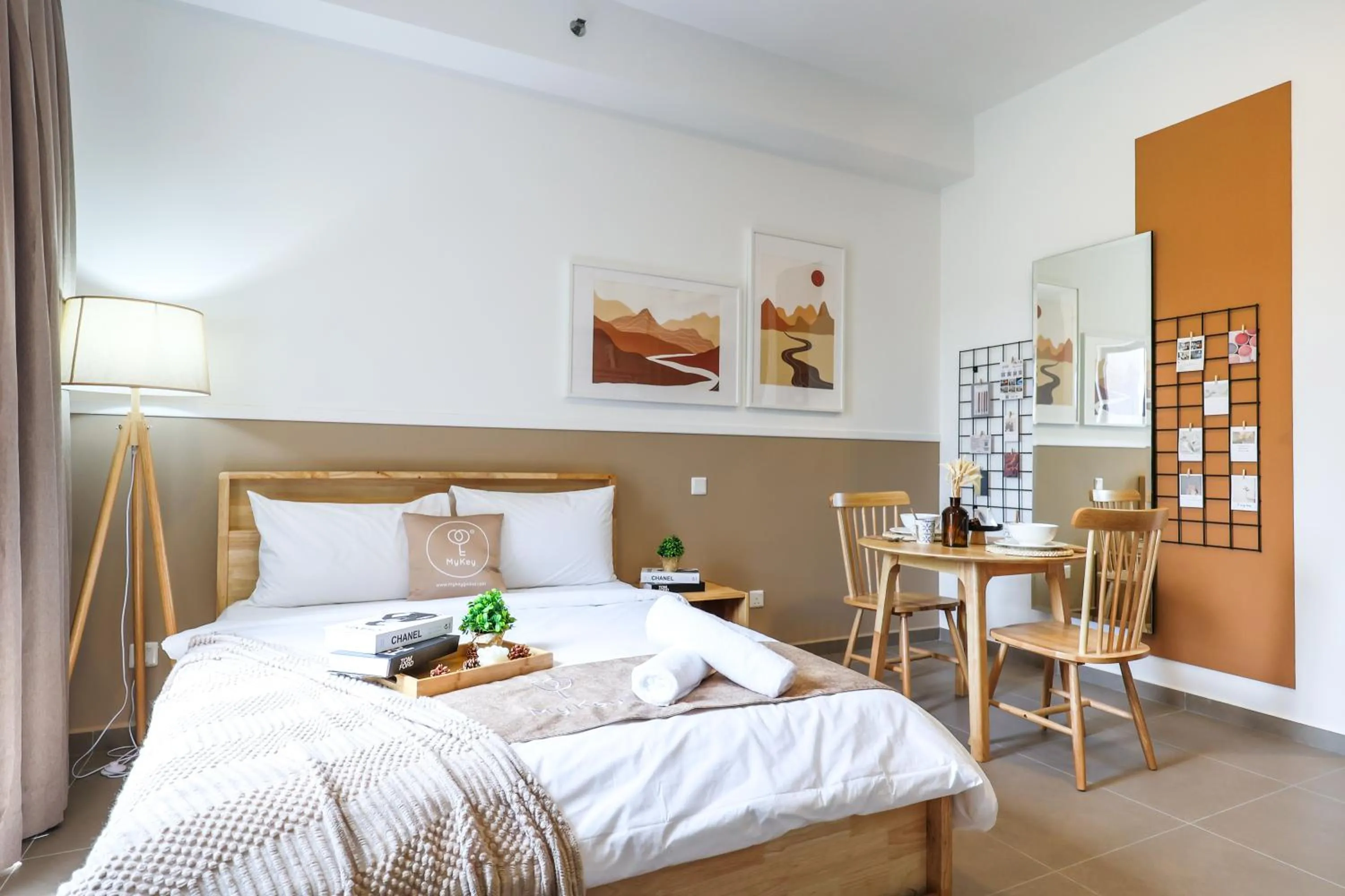 Bed in Mossaz Suites by MyKey