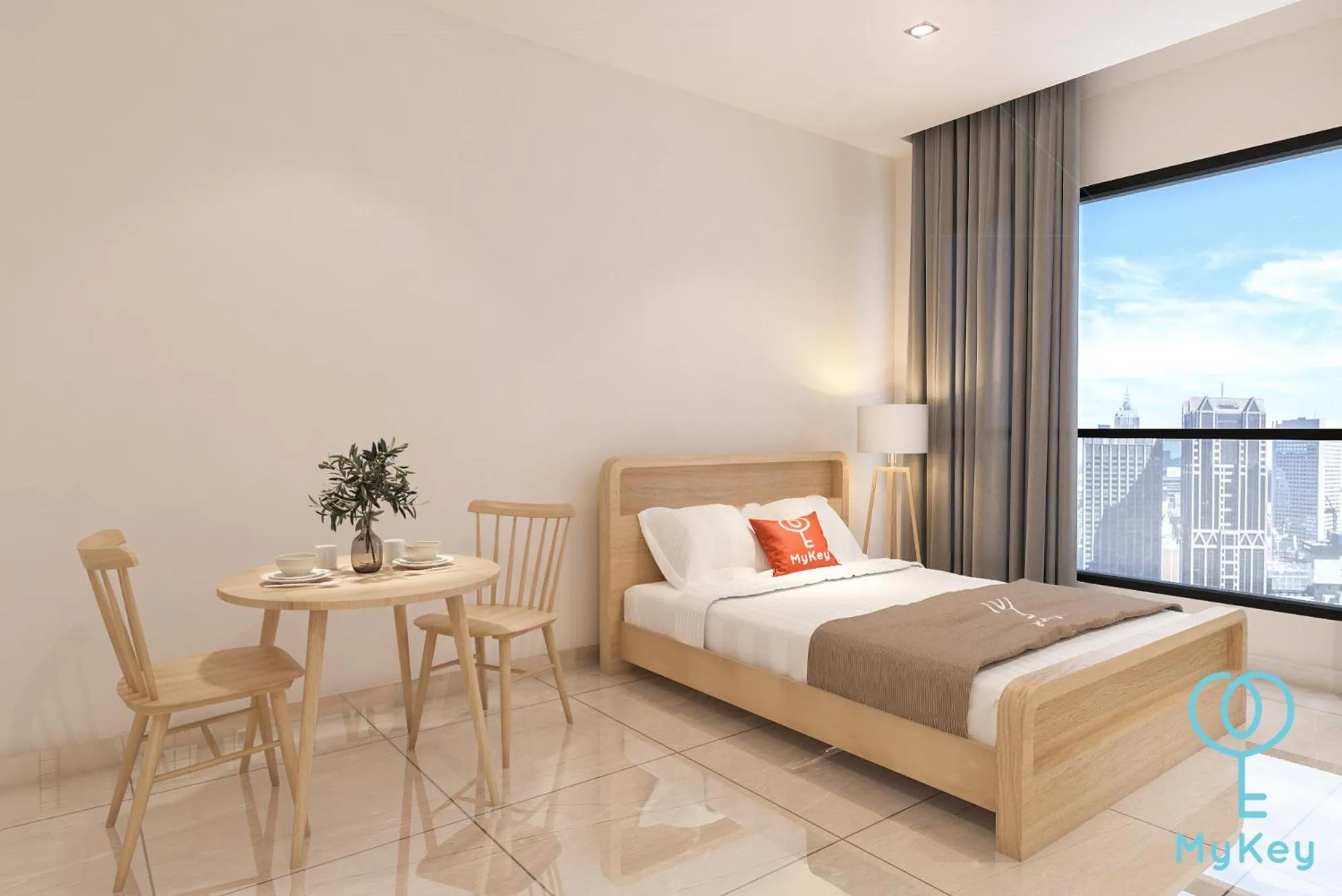 Bed in Mossaz Suites by MyKey