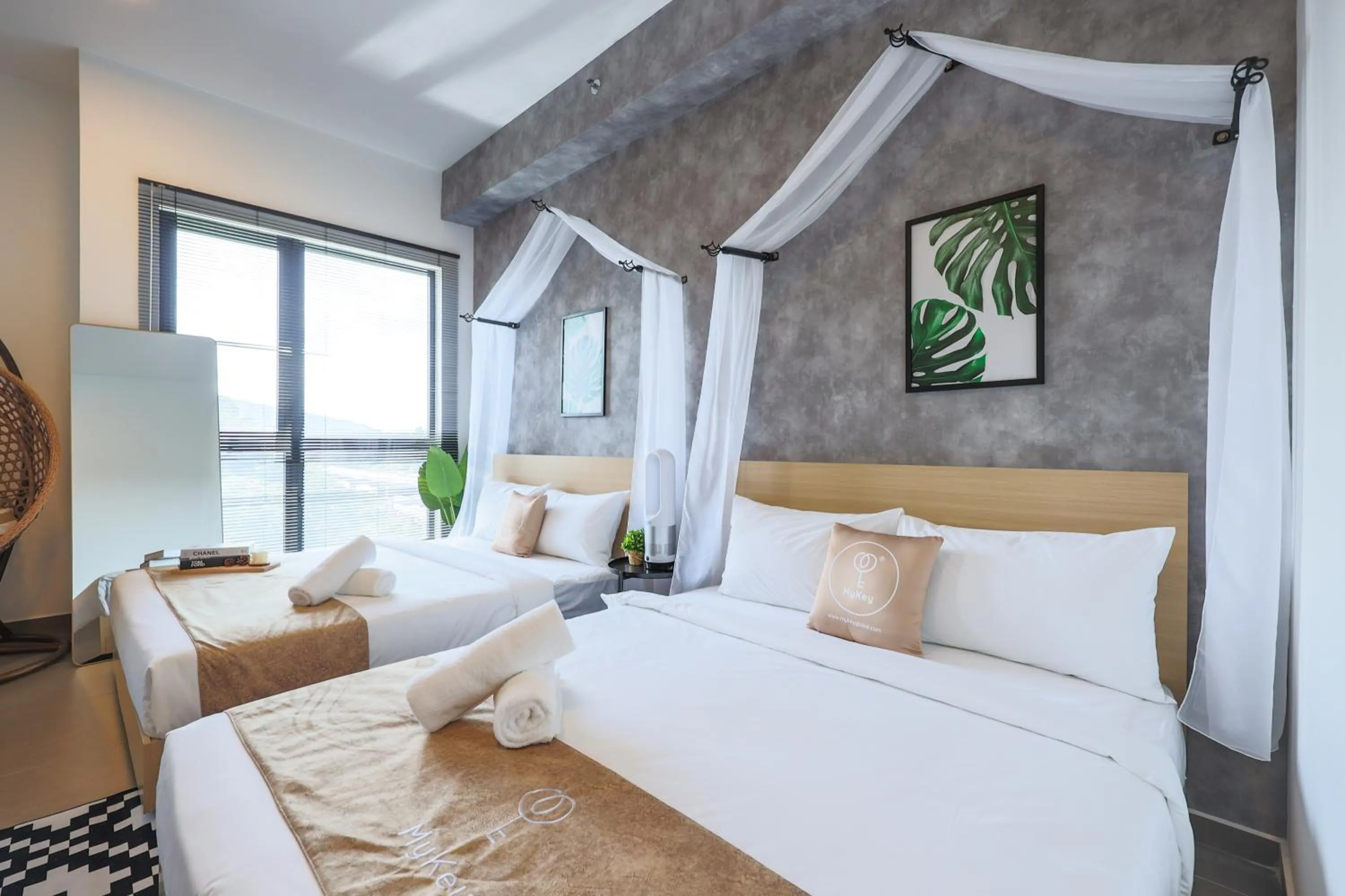 Bed in Mossaz Suites by MyKey