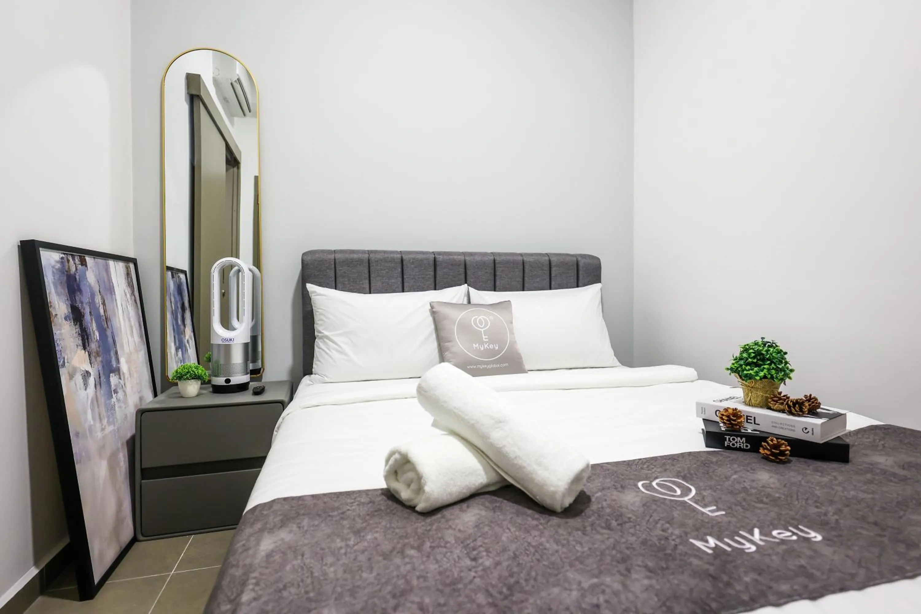 Bed in Mossaz Suites by MyKey