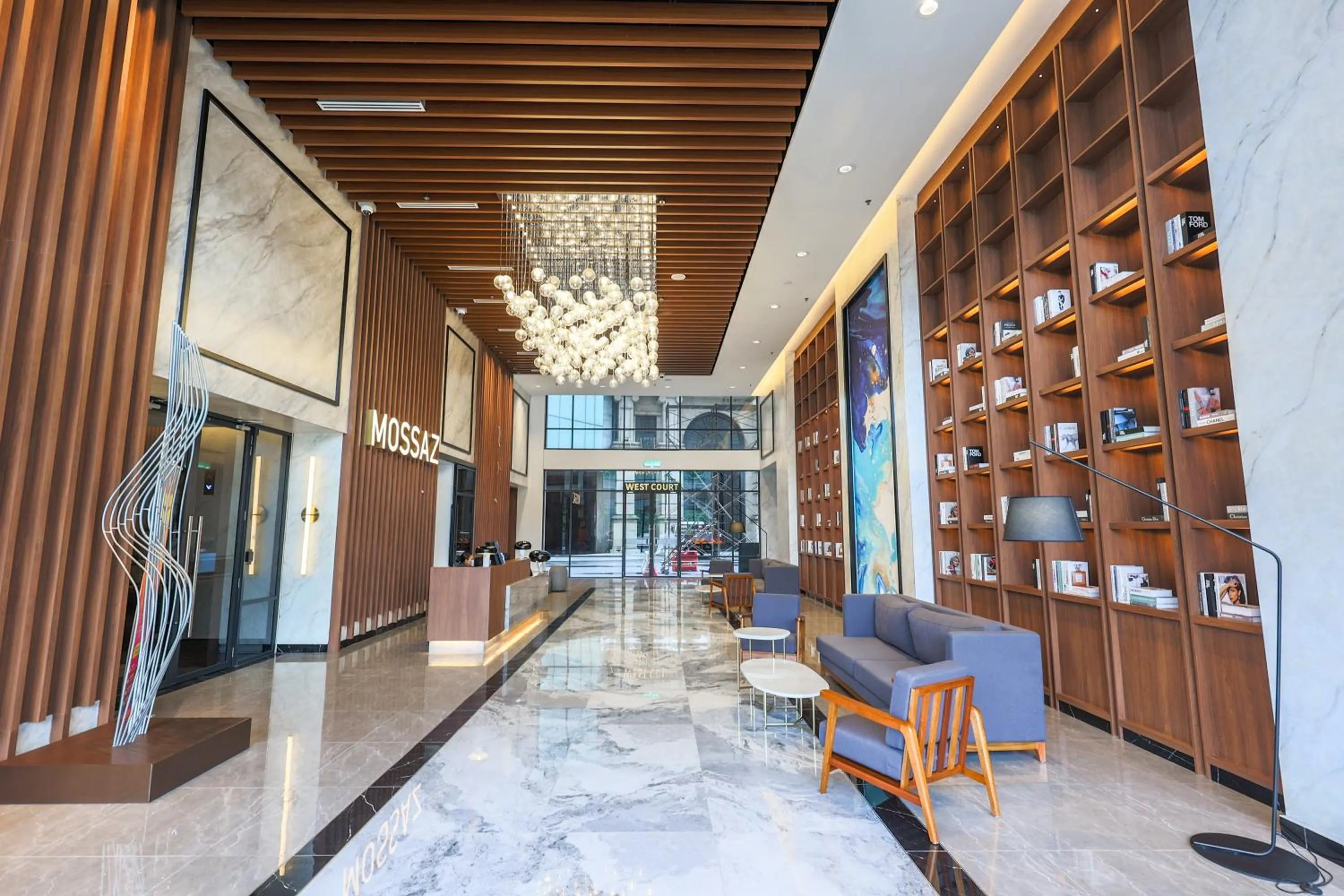 Lobby or reception in Mossaz Suites by MyKey