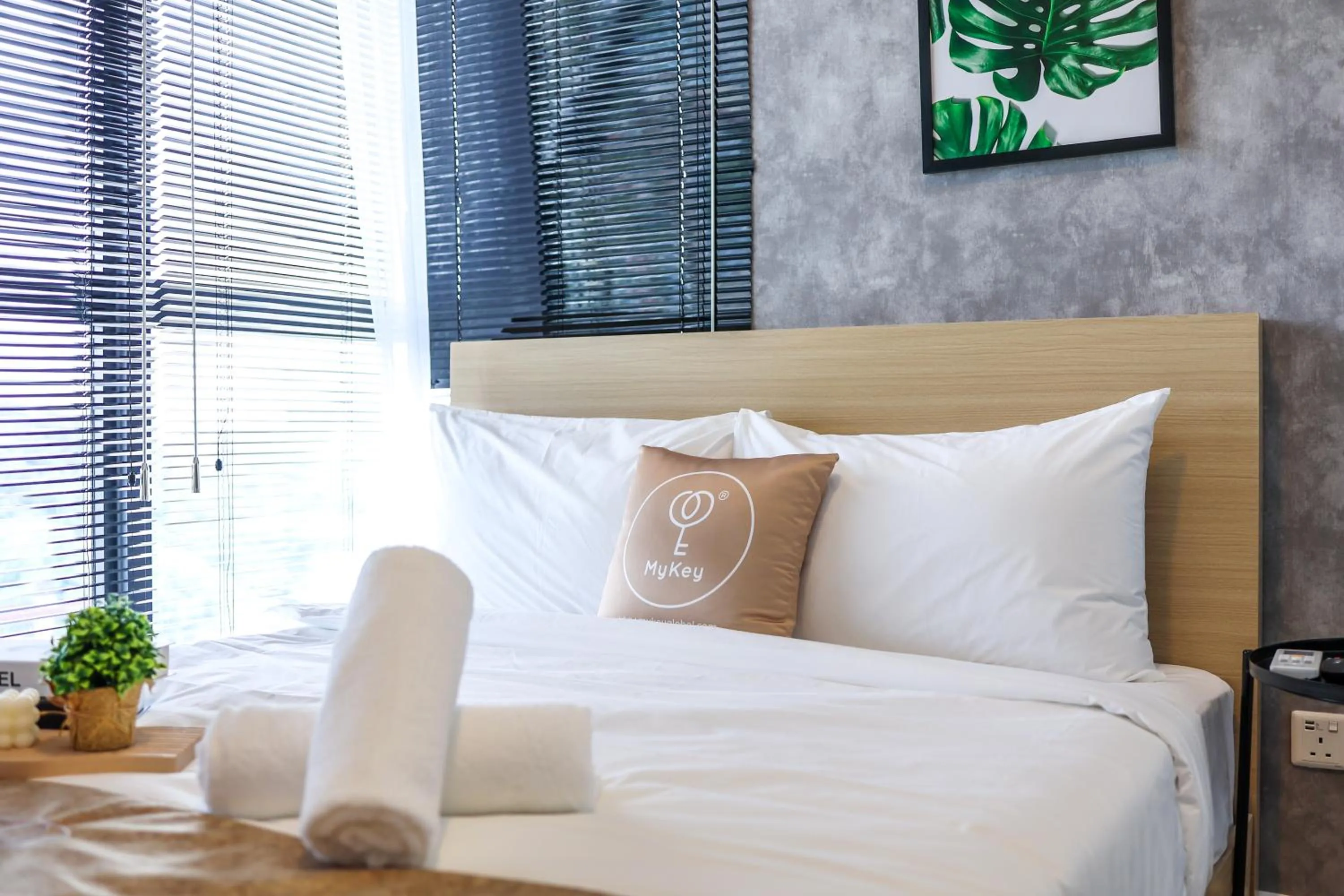 Bed in Mossaz Suites by MyKey