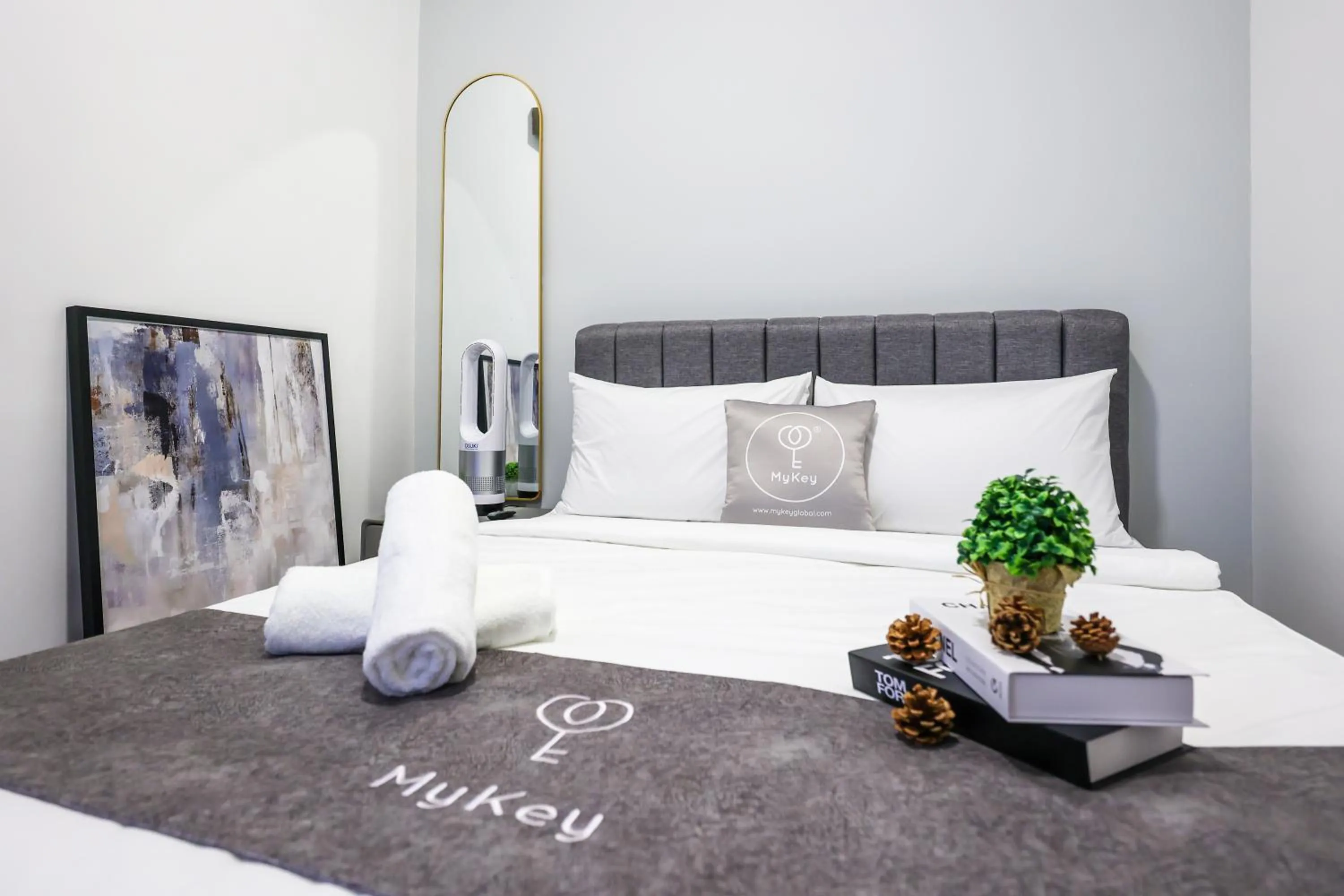 Bed in Mossaz Suites by MyKey