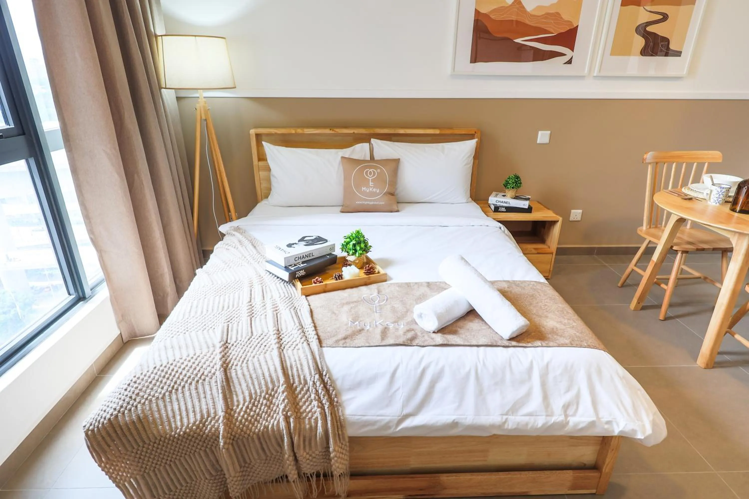 Bed in Mossaz Suites by MyKey