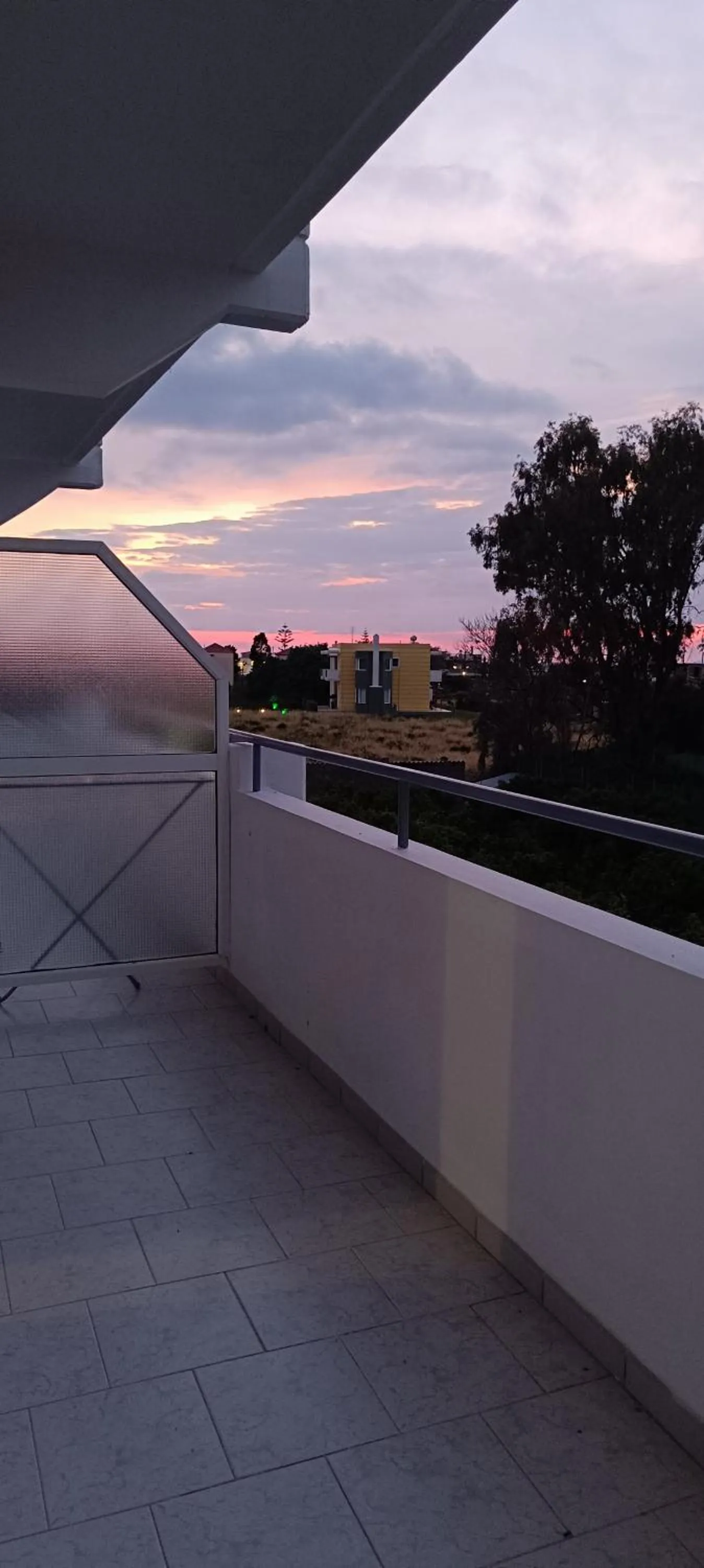 Balcony/Terrace in Pyrgos Hotel Apartments