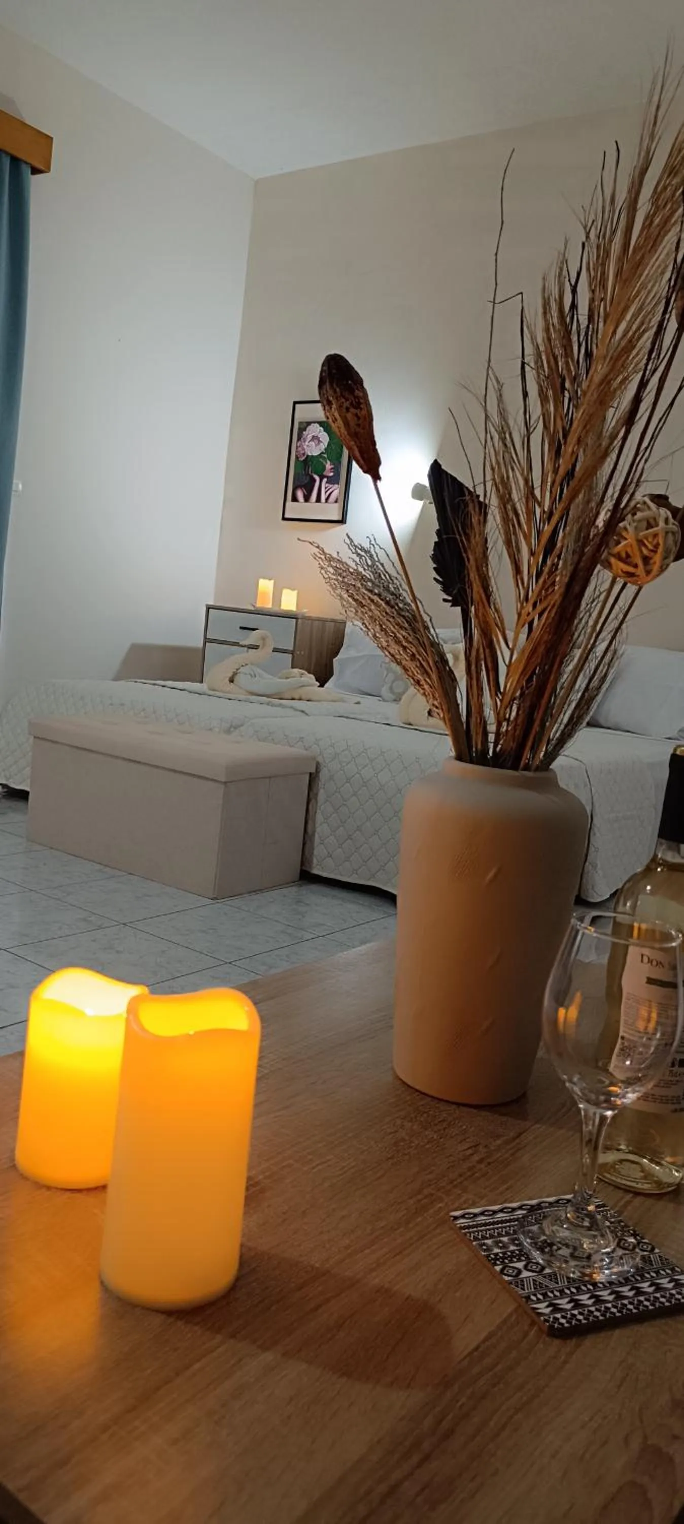 Decorative detail in Pyrgos Hotel Apartments