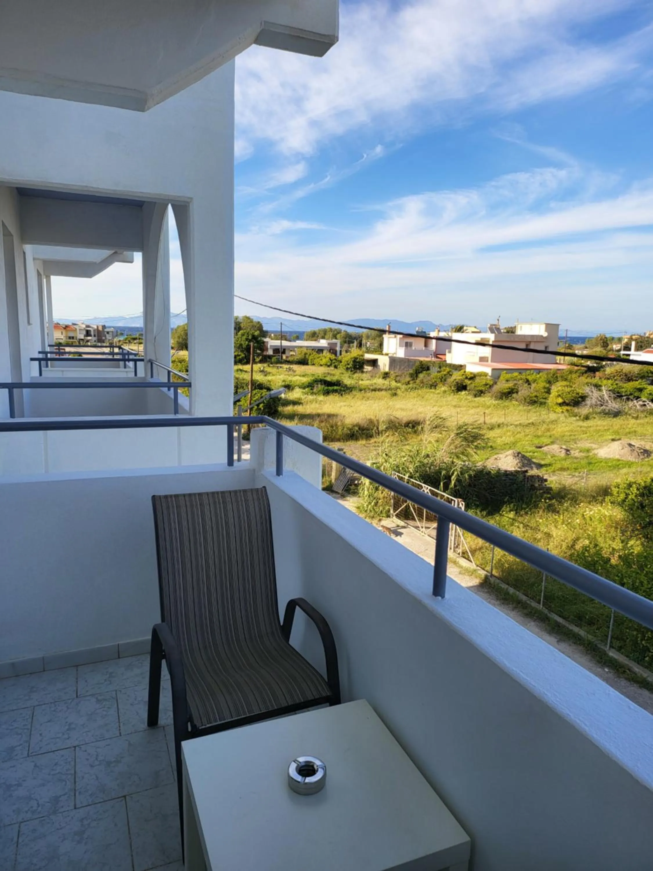 Balcony/Terrace in Pyrgos Hotel Apartments