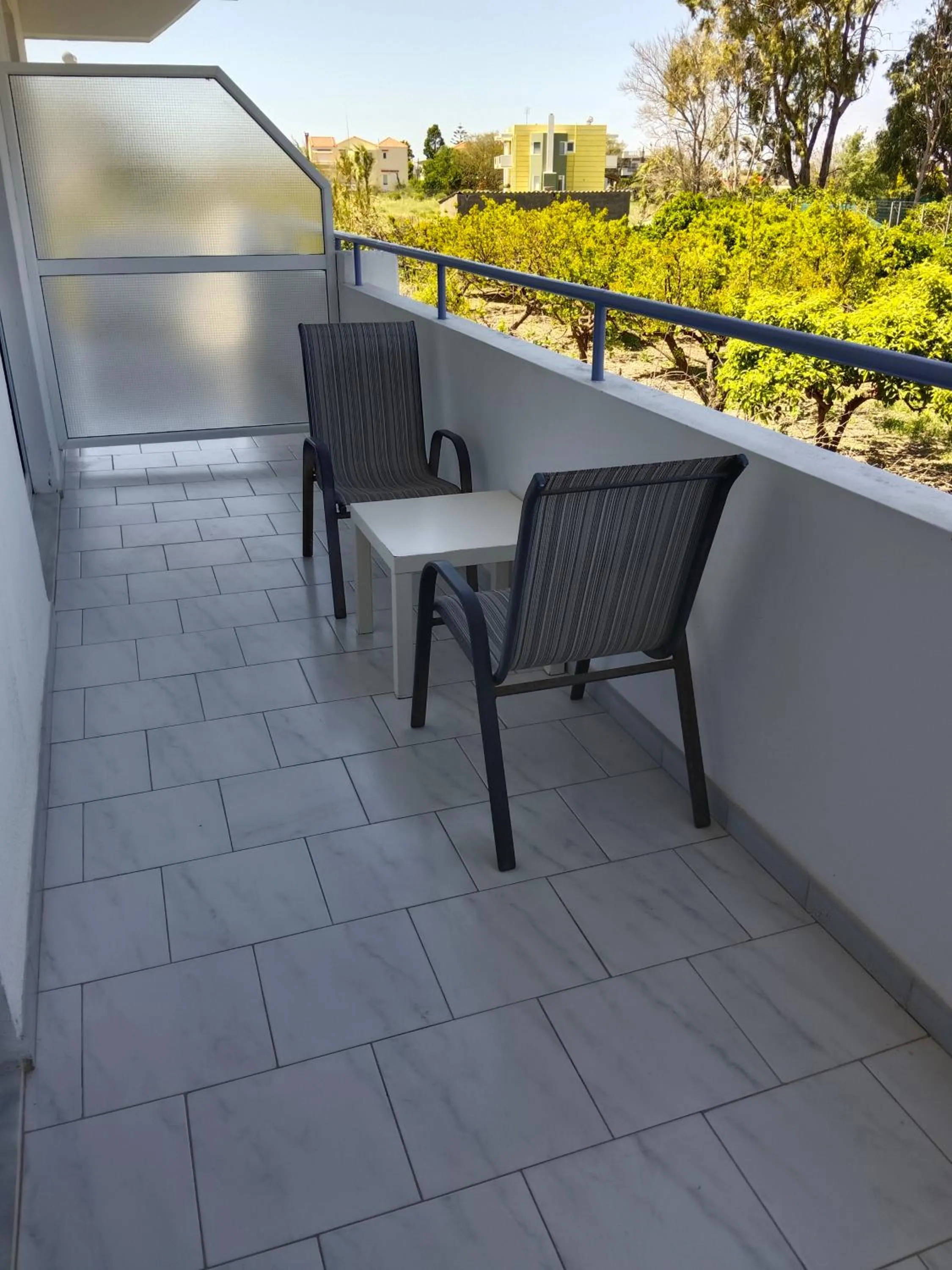 Balcony/Terrace in Pyrgos Hotel Apartments