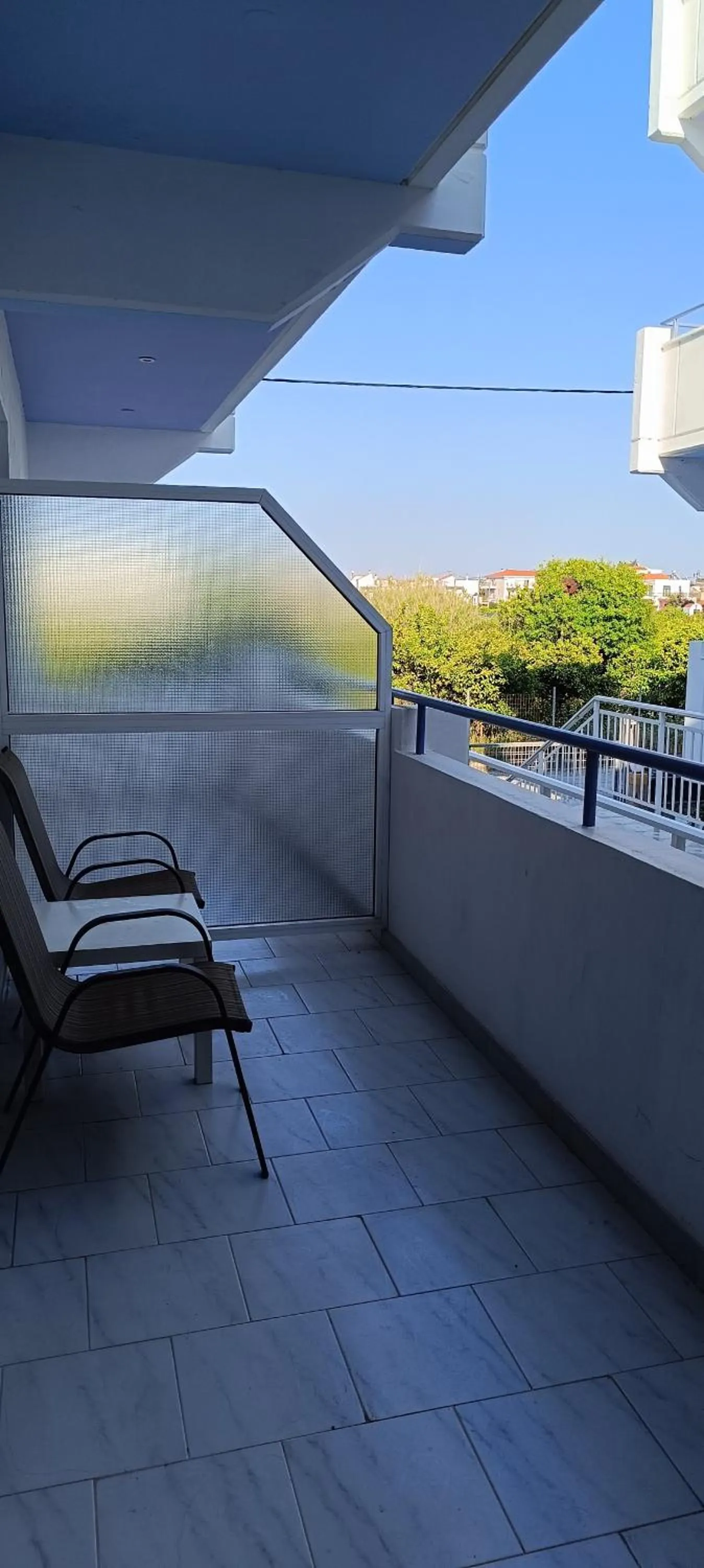 Balcony/Terrace in Pyrgos Hotel Apartments