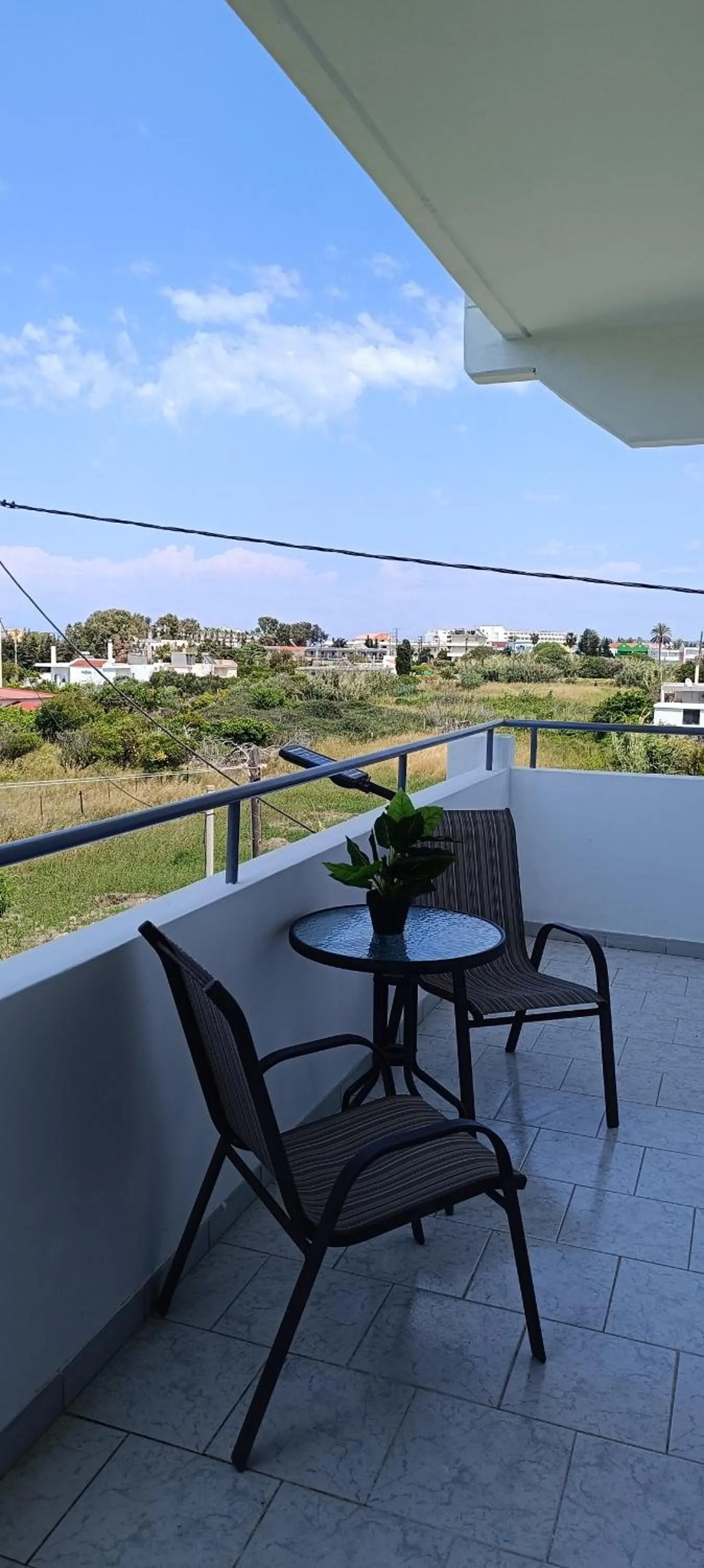 Balcony/Terrace in Pyrgos Hotel Apartments