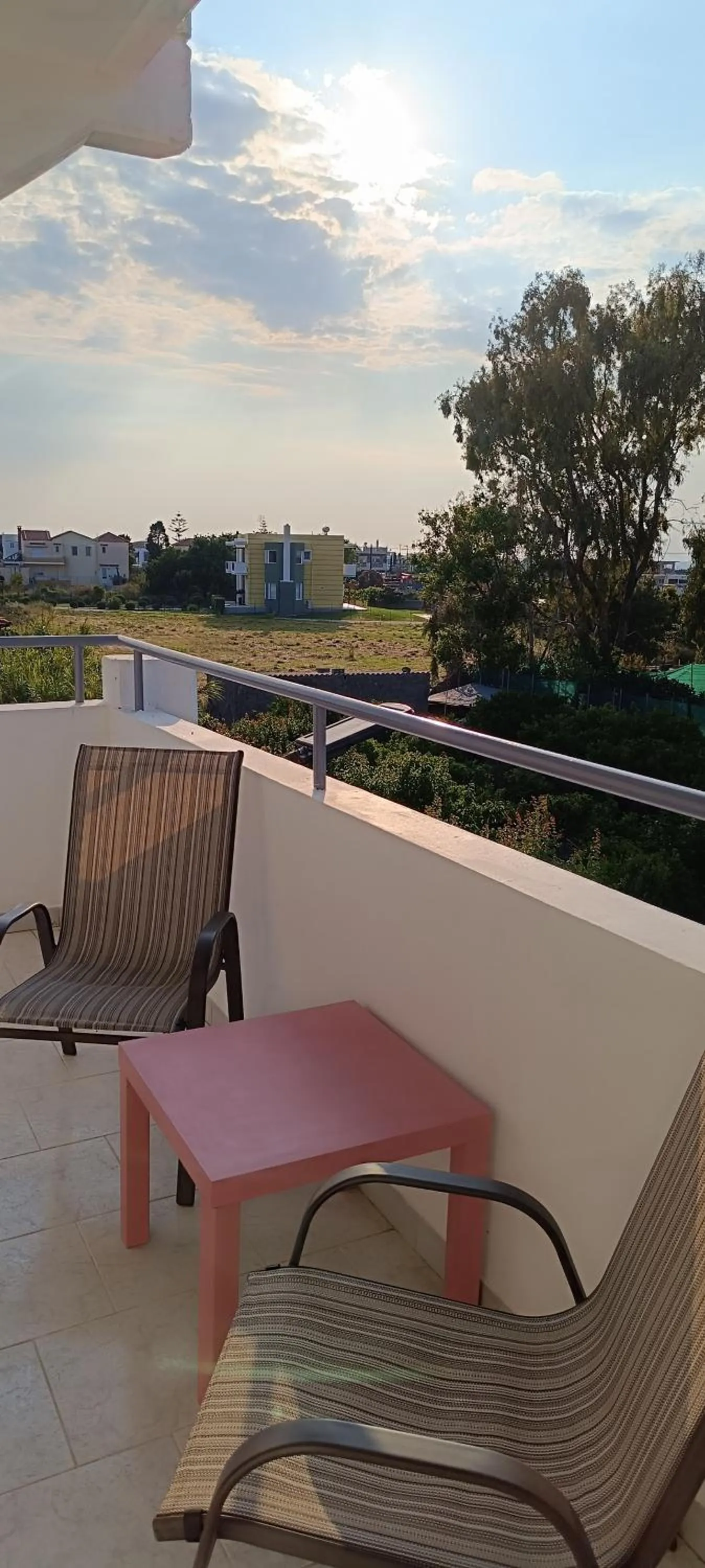 Balcony/Terrace in Pyrgos Hotel Apartments