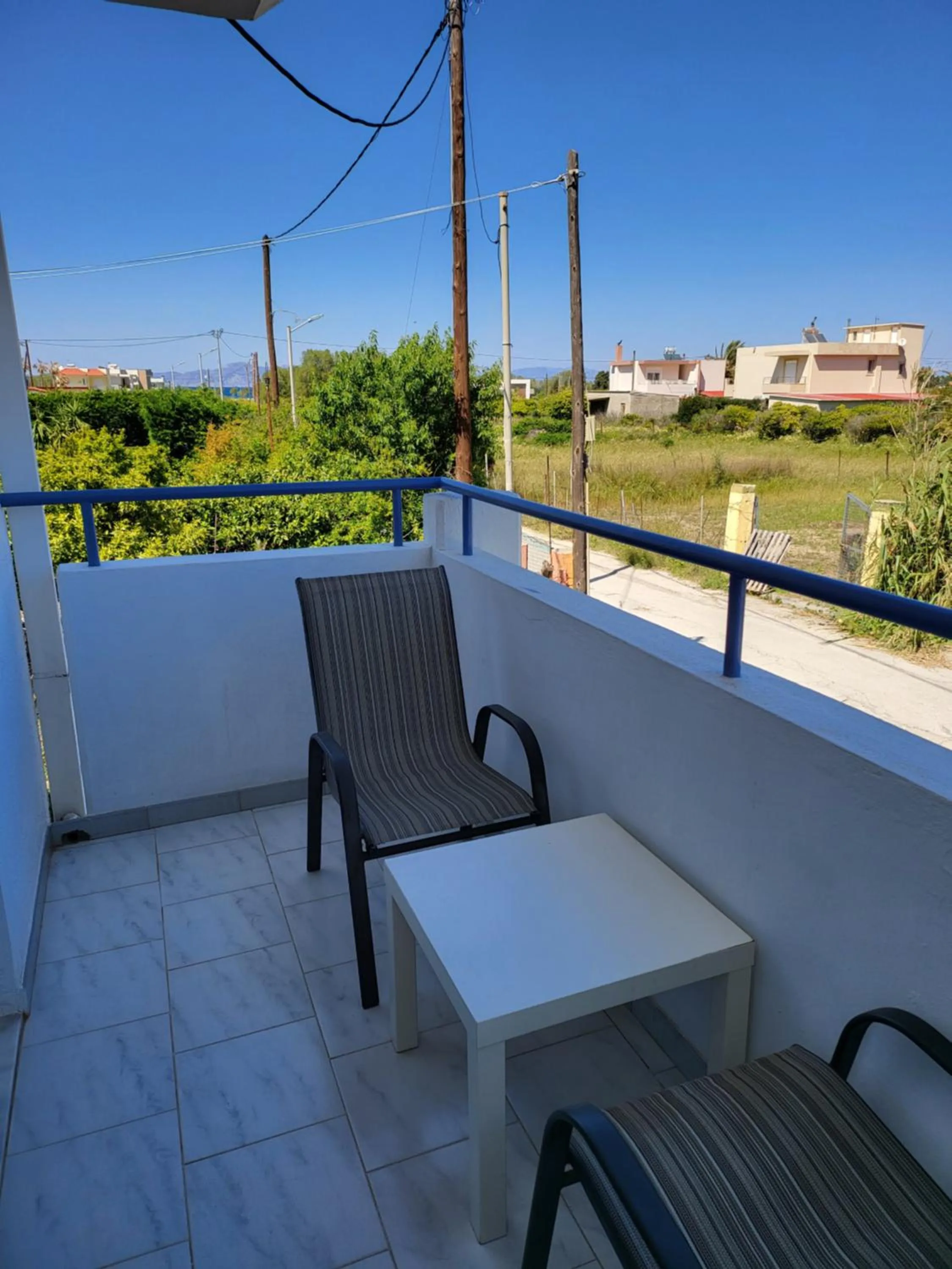 Balcony/Terrace in Pyrgos Hotel Apartments