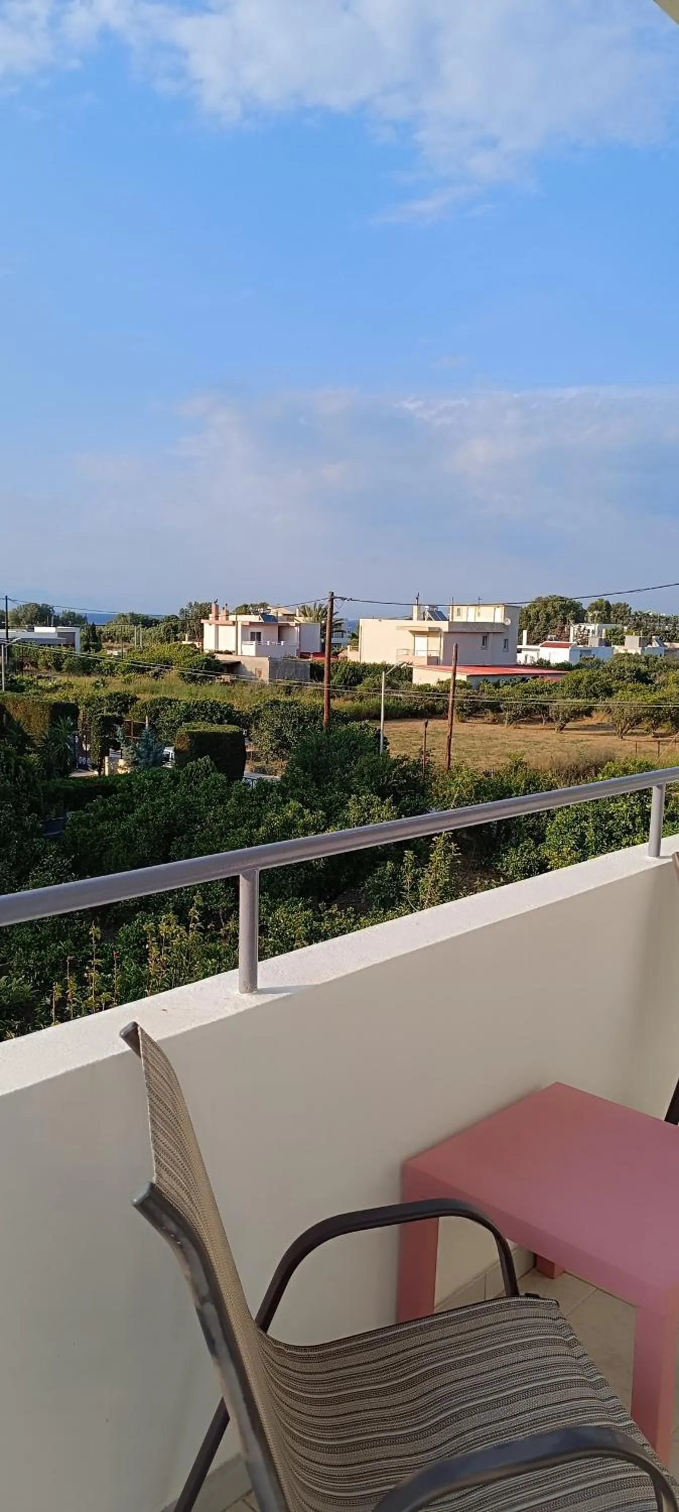Balcony/Terrace in Pyrgos Hotel Apartments