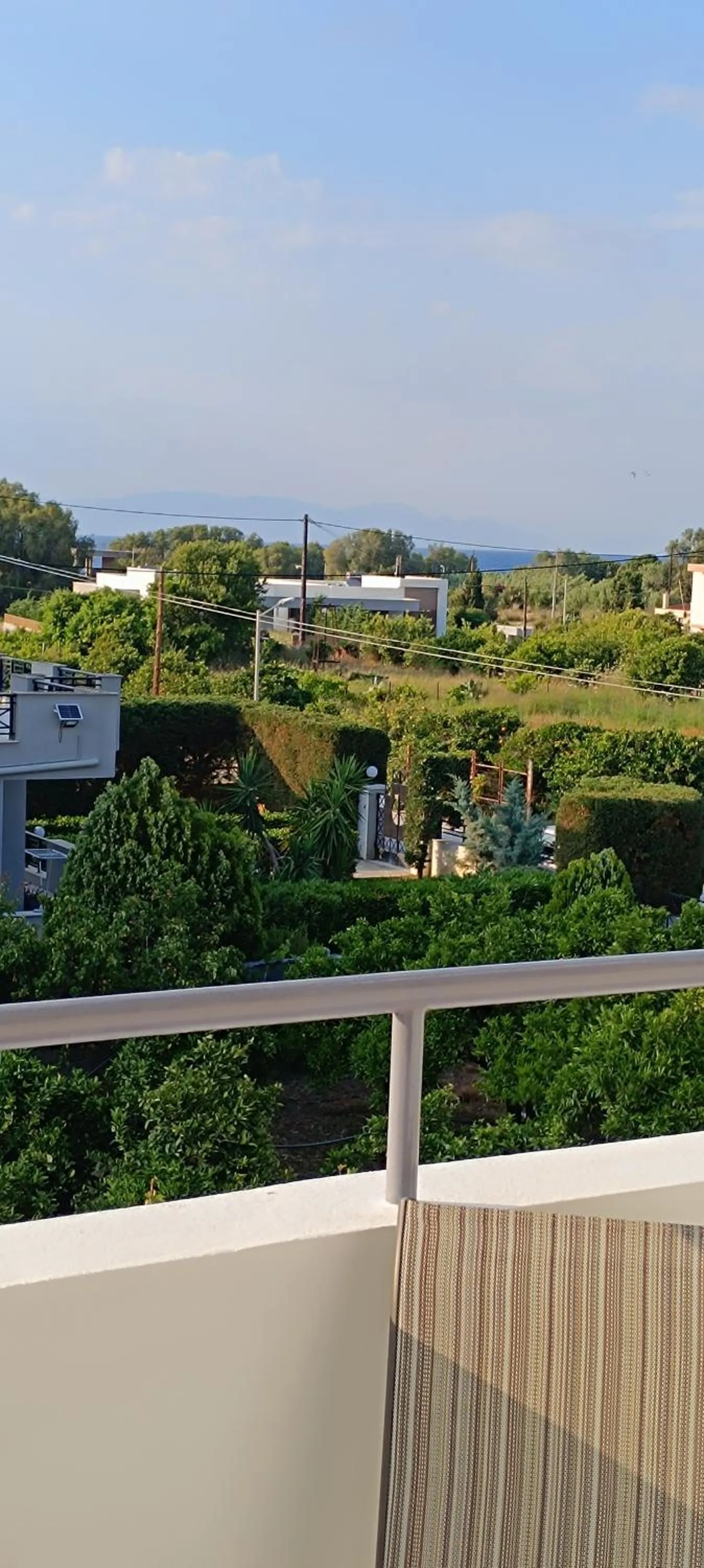 Balcony/Terrace in Pyrgos Hotel Apartments