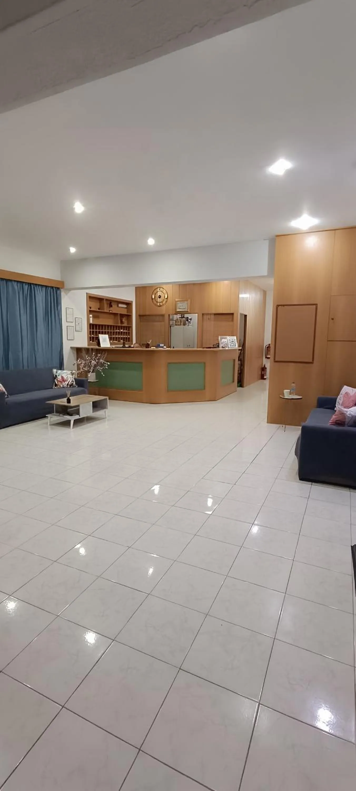 Living room in Pyrgos Hotel Apartments