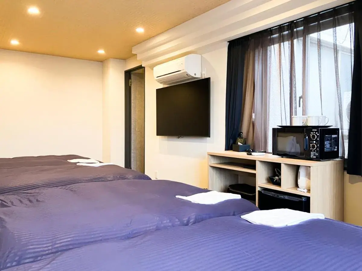 Photo of the whole room, Bed in HOTEL LiVEMAX BUDGET Kobe Photo of the whole room, Bed in HOTEL LiVEMAX BUDGET Kobe