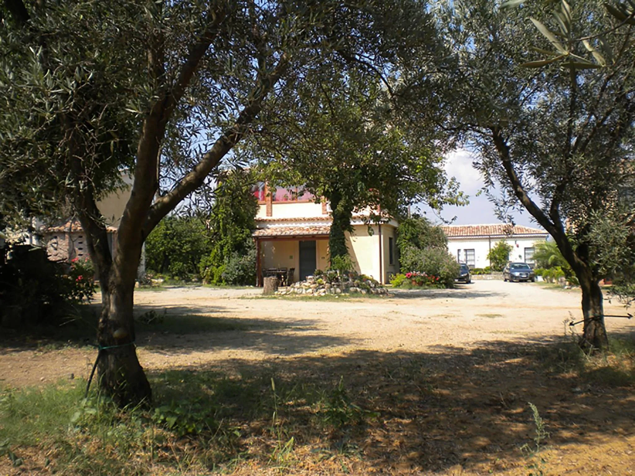 Garden view in Agriturismo Frangivento