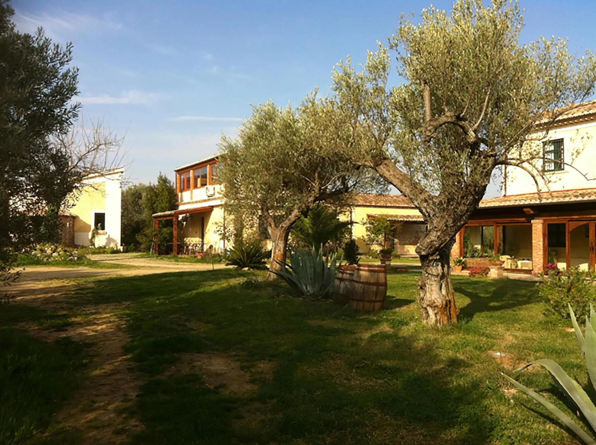 Garden view in Agriturismo Frangivento