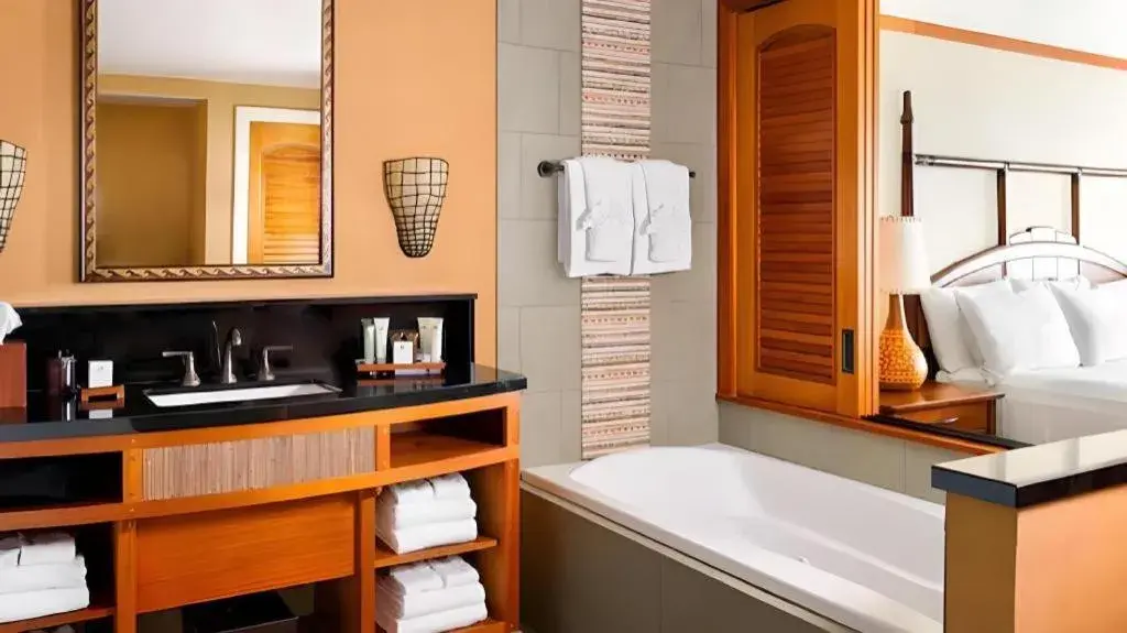 Bed in Aulani, A Disney Resort And Spa Bed in Aulani, A Disney Resort And Spa