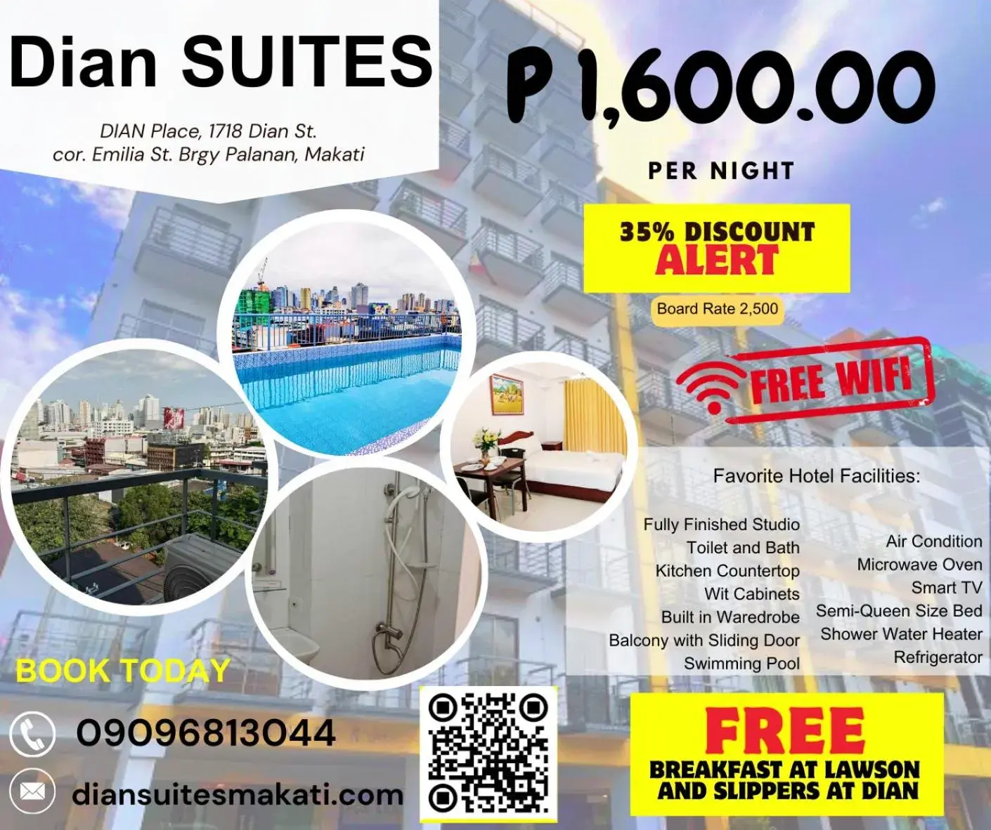 Property building in Dian SUITES 1 Property building in Dian SUITES 1