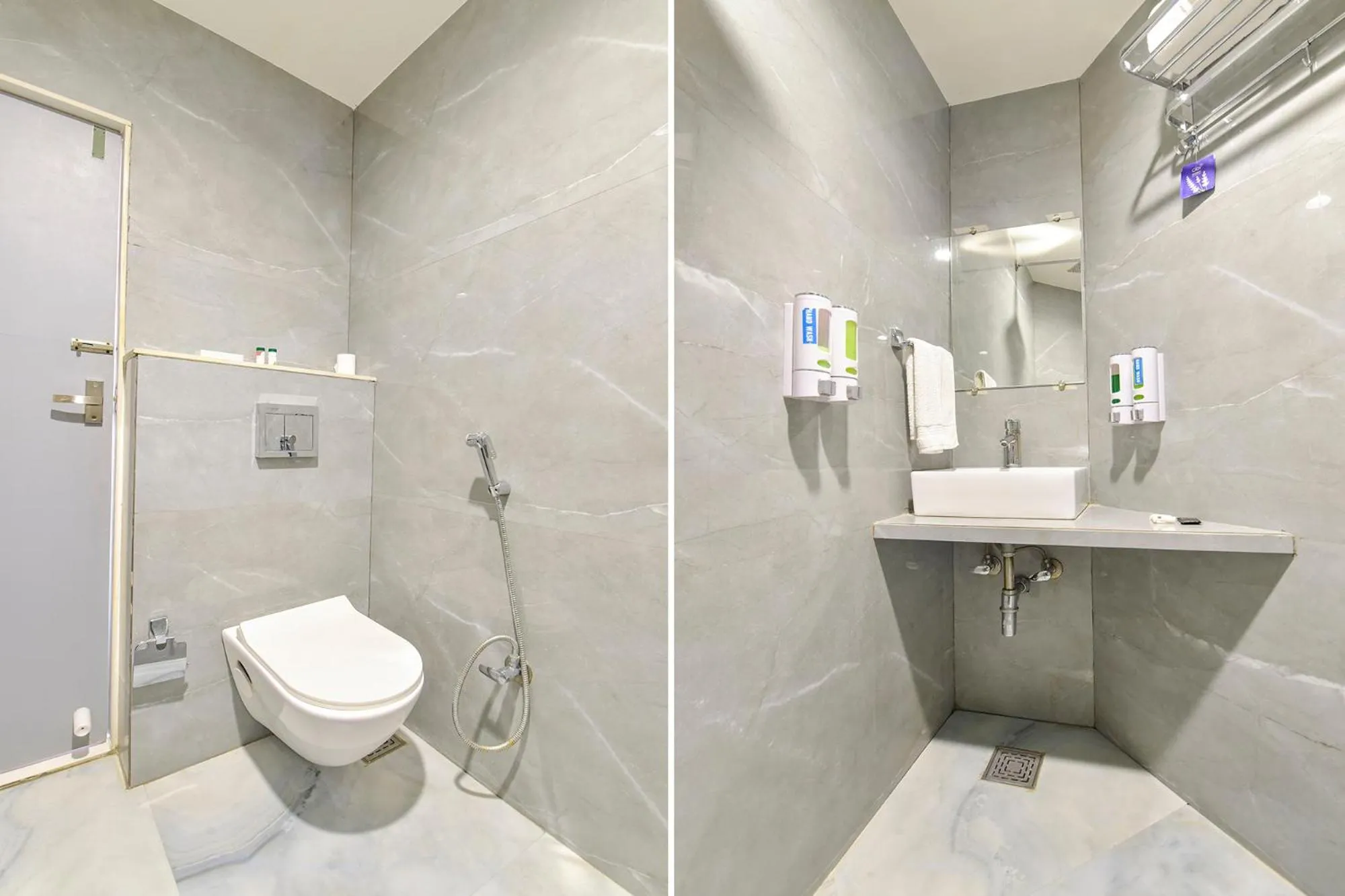 Bathroom in FabHotel Prime The Grey Circle