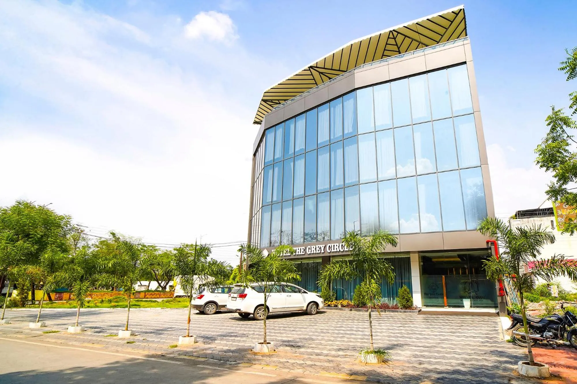 Property building in FabHotel Prime The Grey Circle