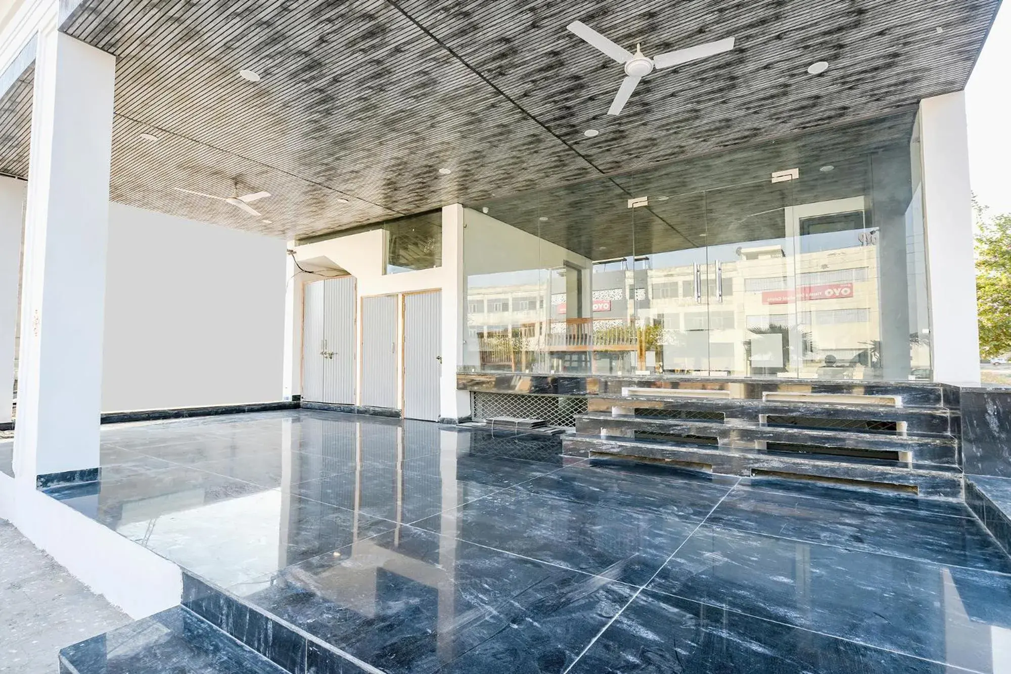 Facade/entrance in FabHotel The Premium Villa Facade/entrance in FabHotel The Premium Villa