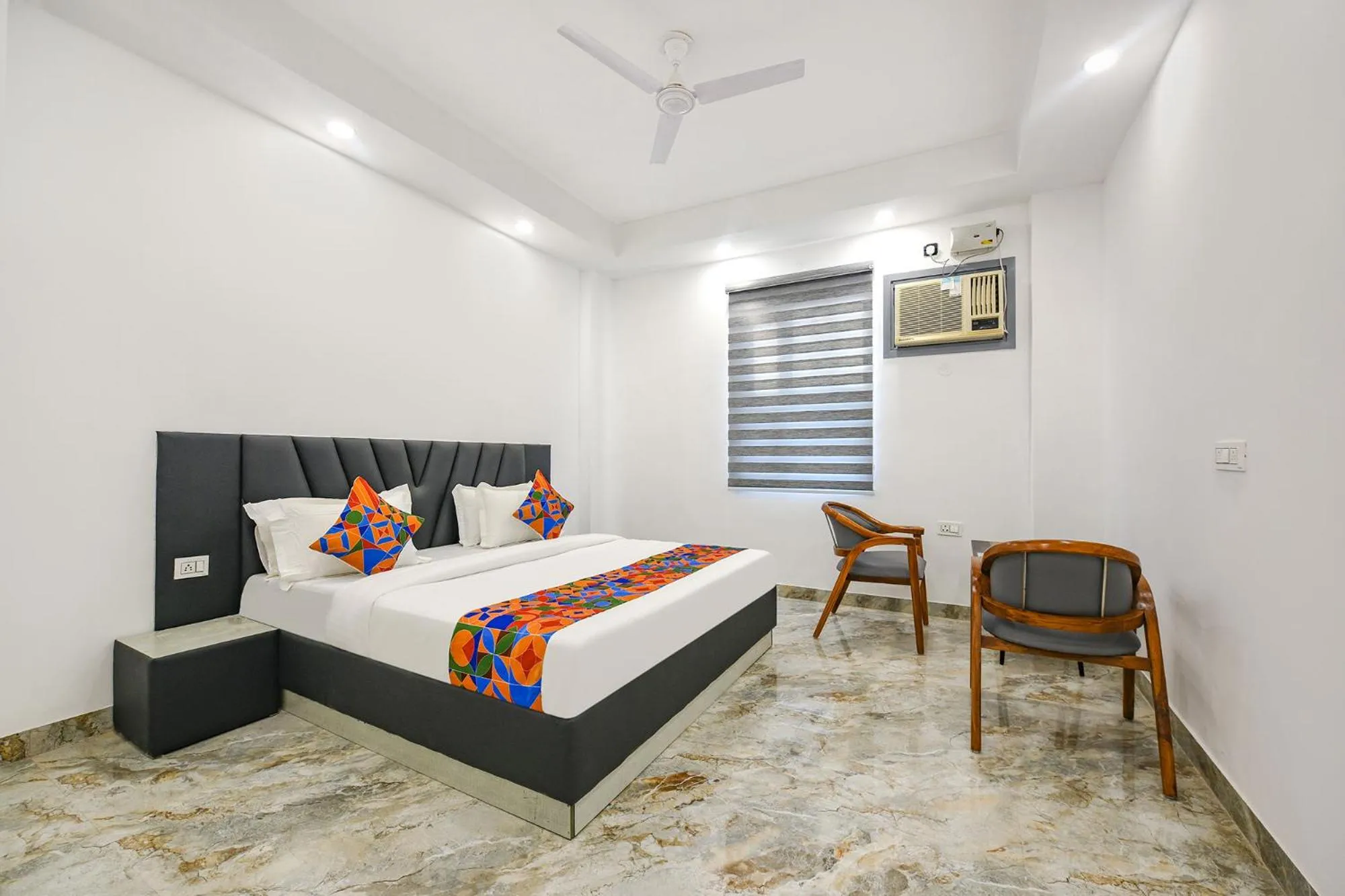 Bed in FabHotel The Premium Villa