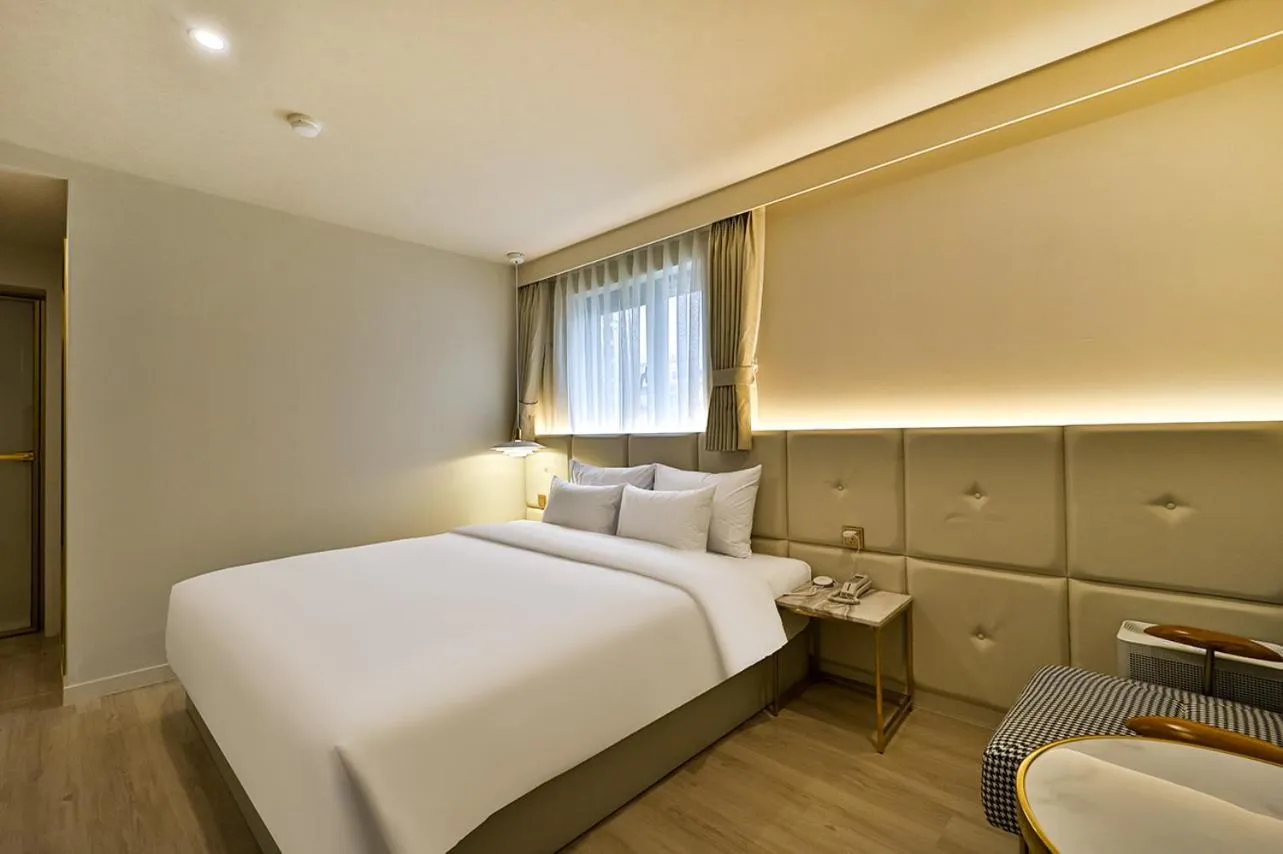 Bed in Denbasta Hotel Daeyeon