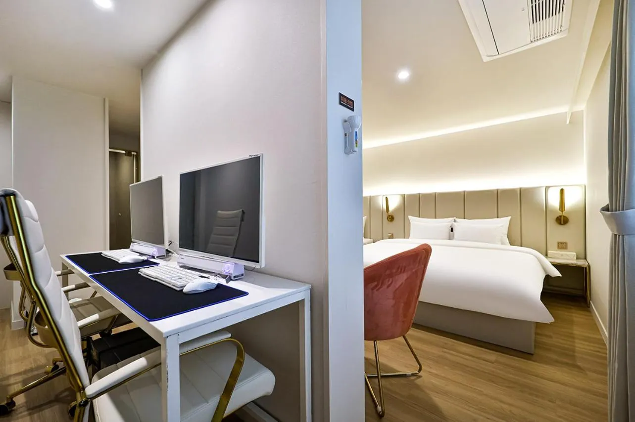 Photo of the whole room, Bed in Denbasta Hotel Daeyeon