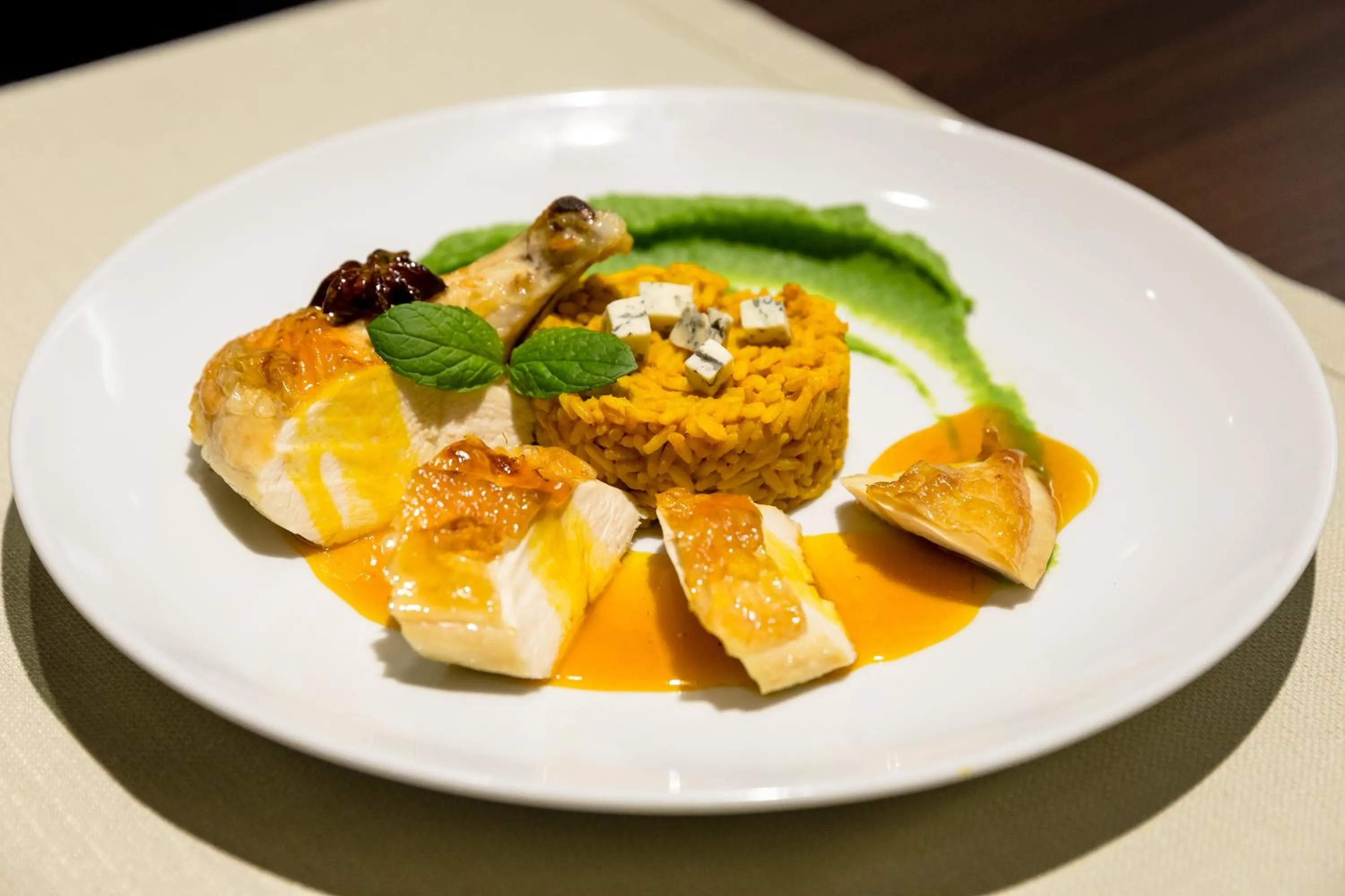 Food close-up in Hotel DeSilva Premium Opole