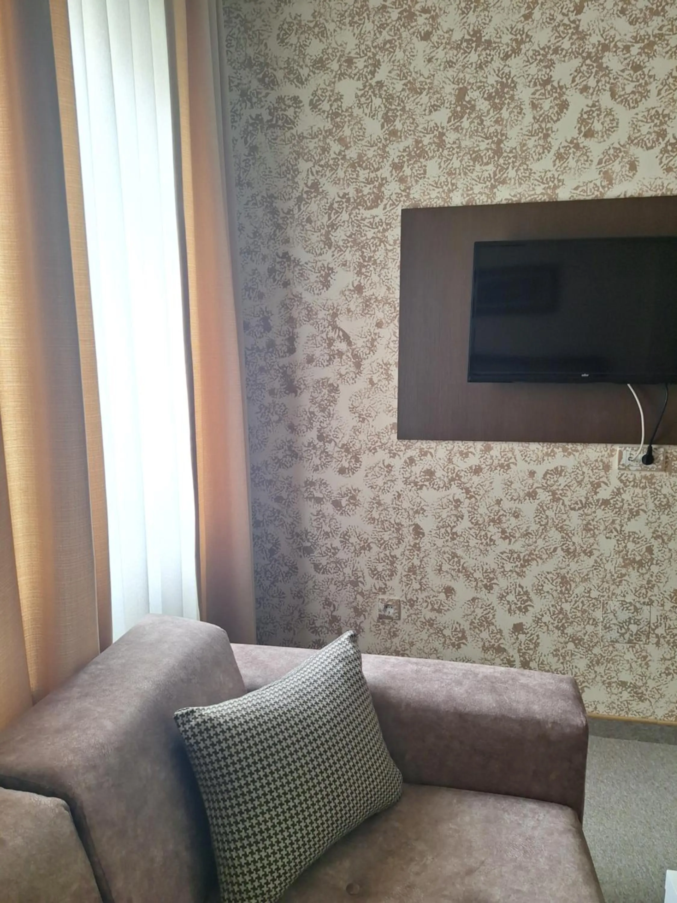 Communal lounge/ TV room in Garni Hotel Ema