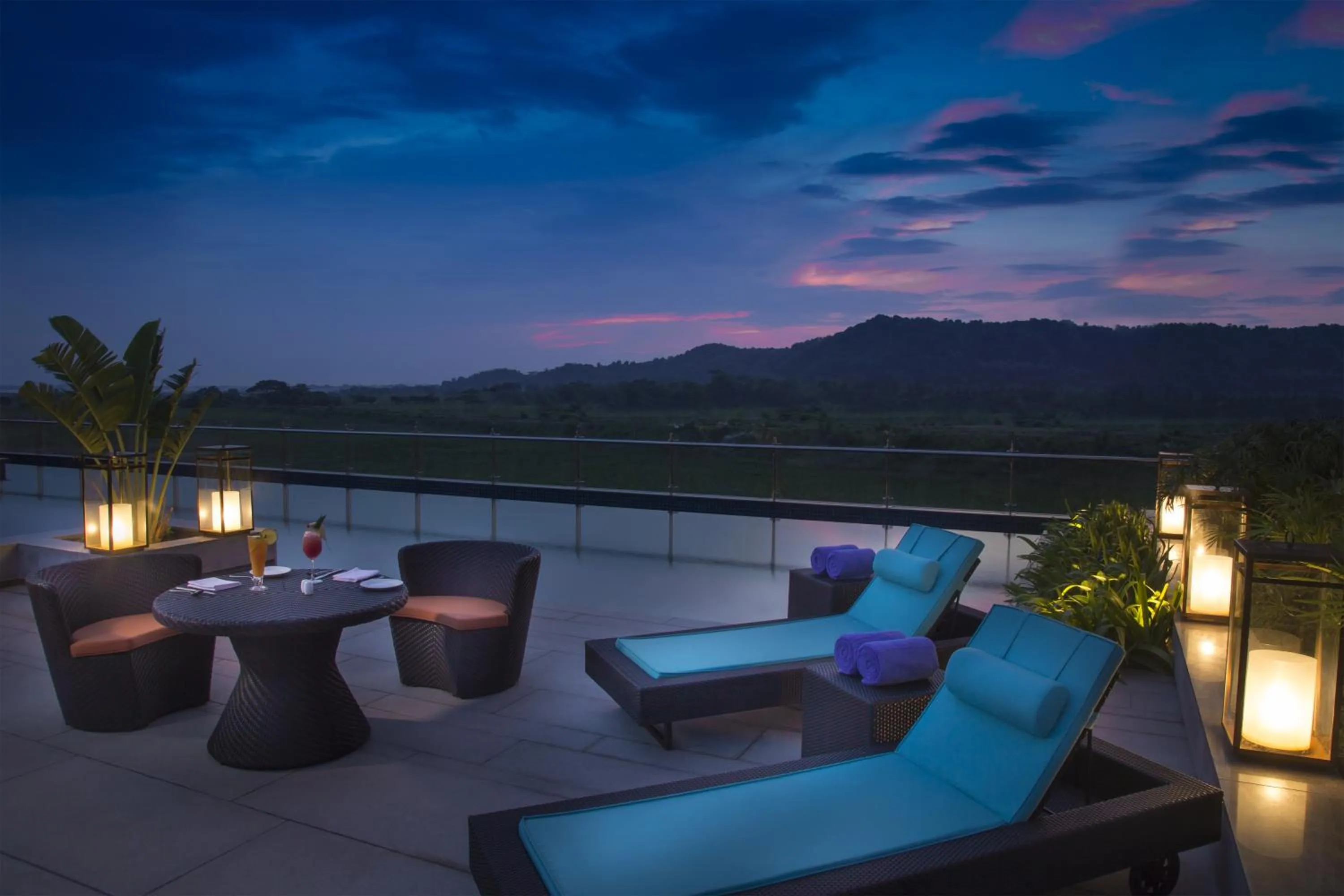 On site in Radisson Blu Hotel Guwahati