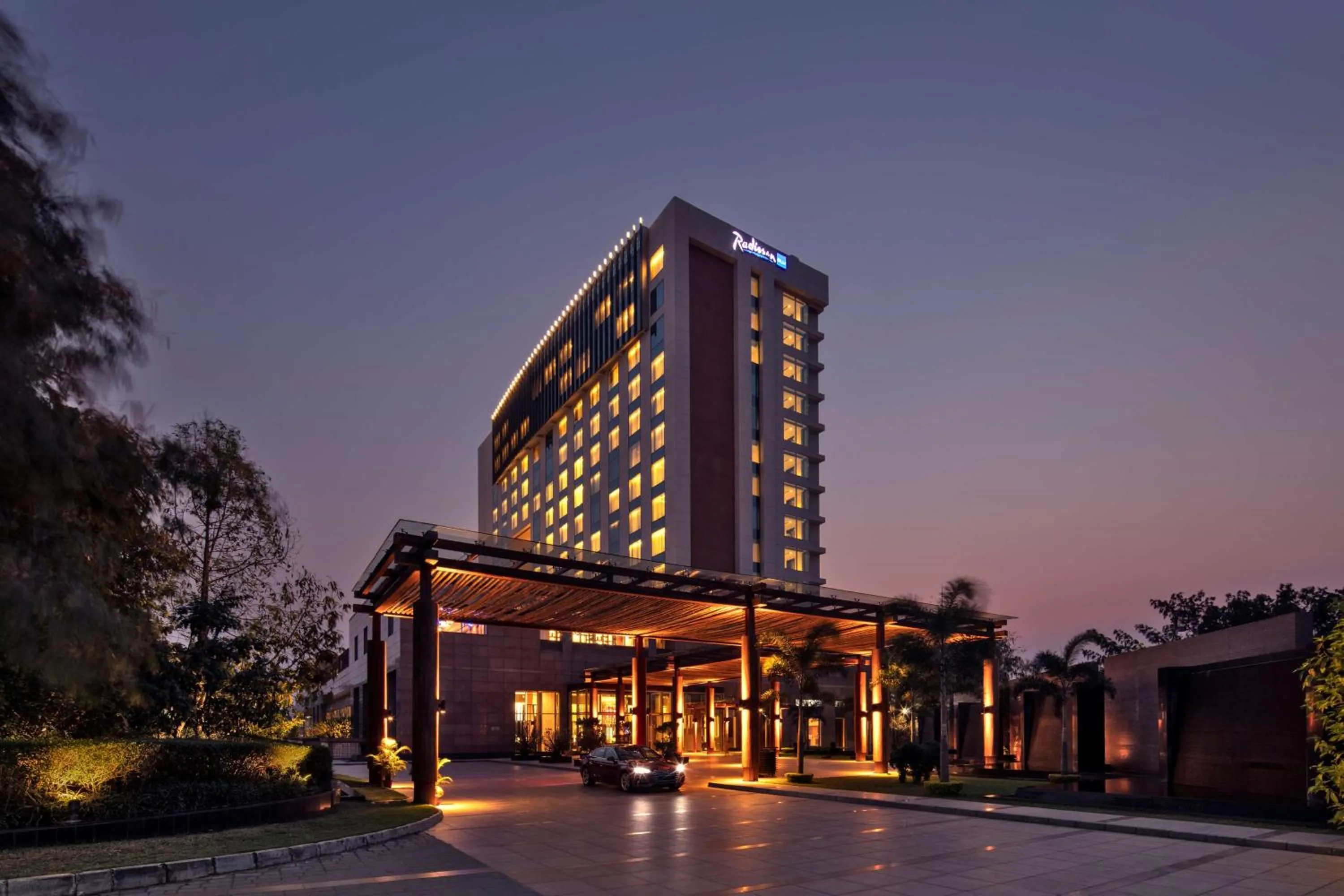Property building in Radisson Blu Hotel Guwahati