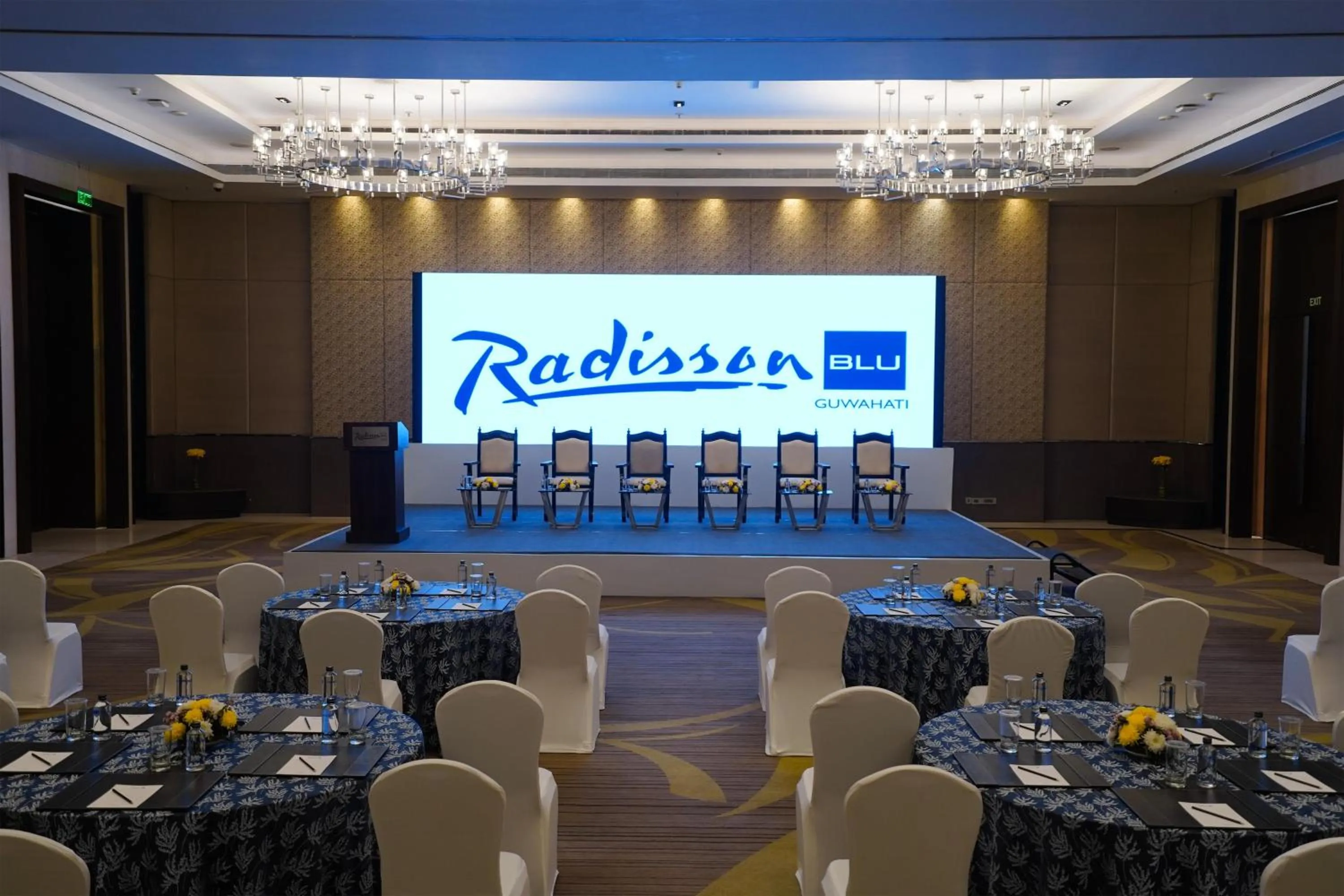Banquet/Function facilities in Radisson Blu Hotel Guwahati