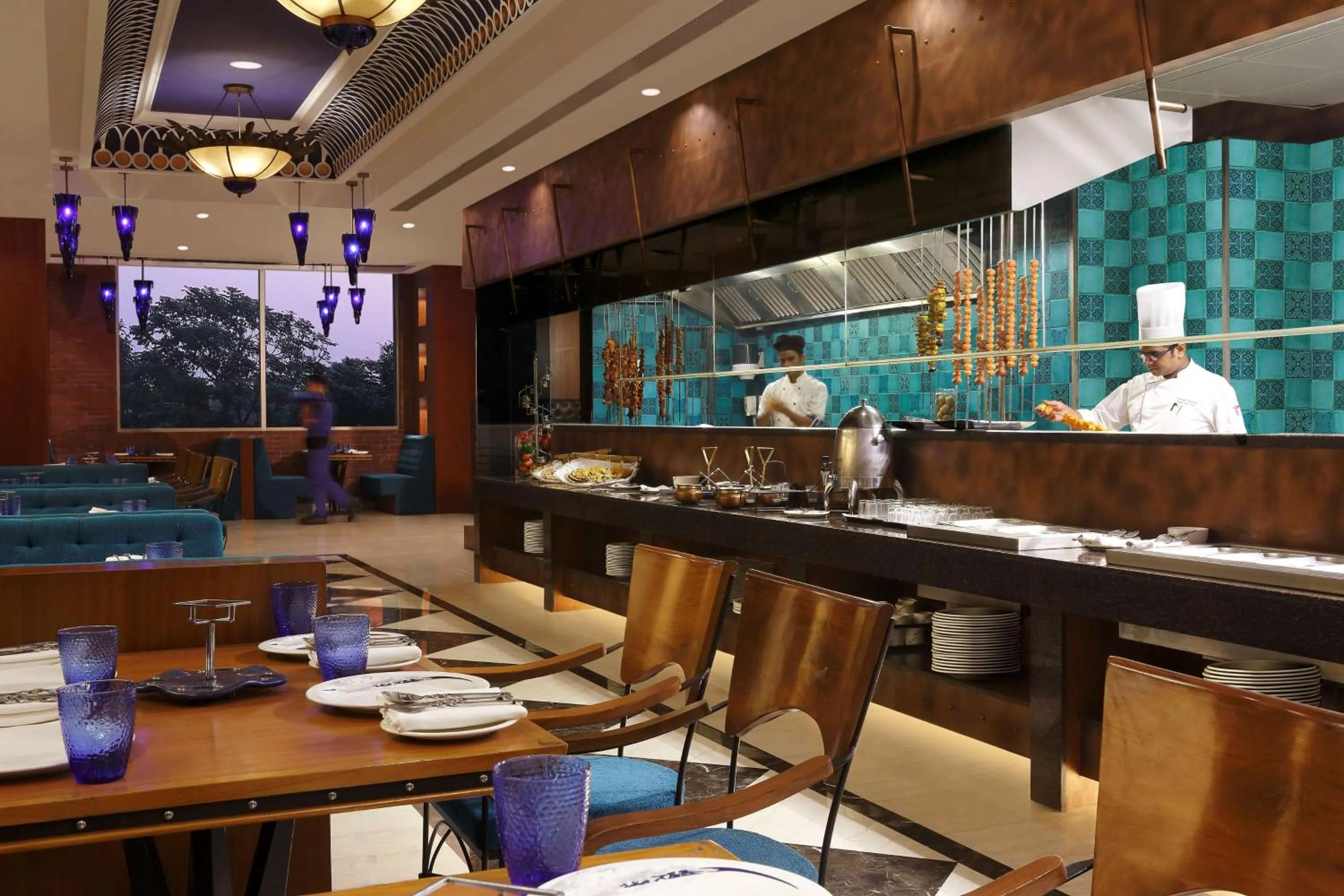 Restaurant/places to eat in Radisson Blu Hotel Guwahati