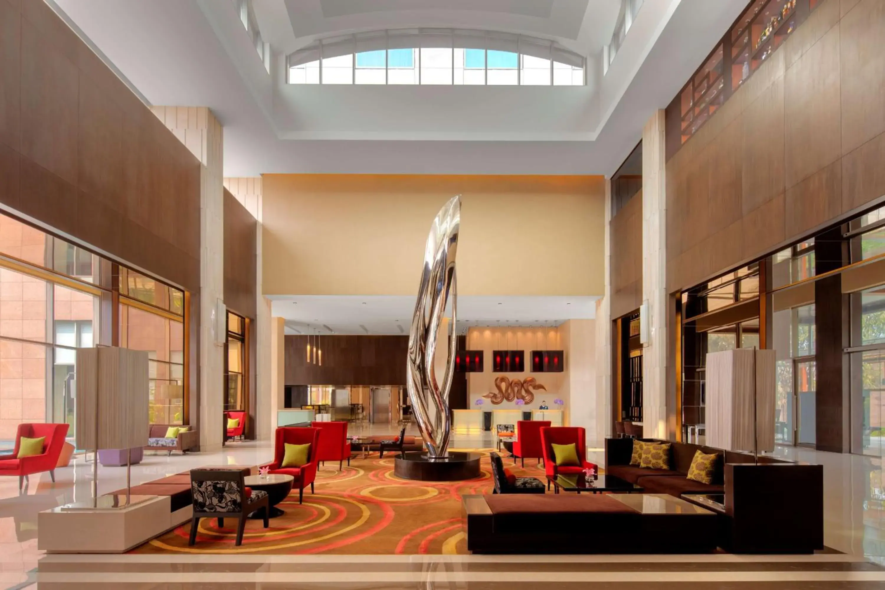 Lobby or reception in Radisson Blu Hotel Guwahati Lobby or reception in Radisson Blu Hotel Guwahati