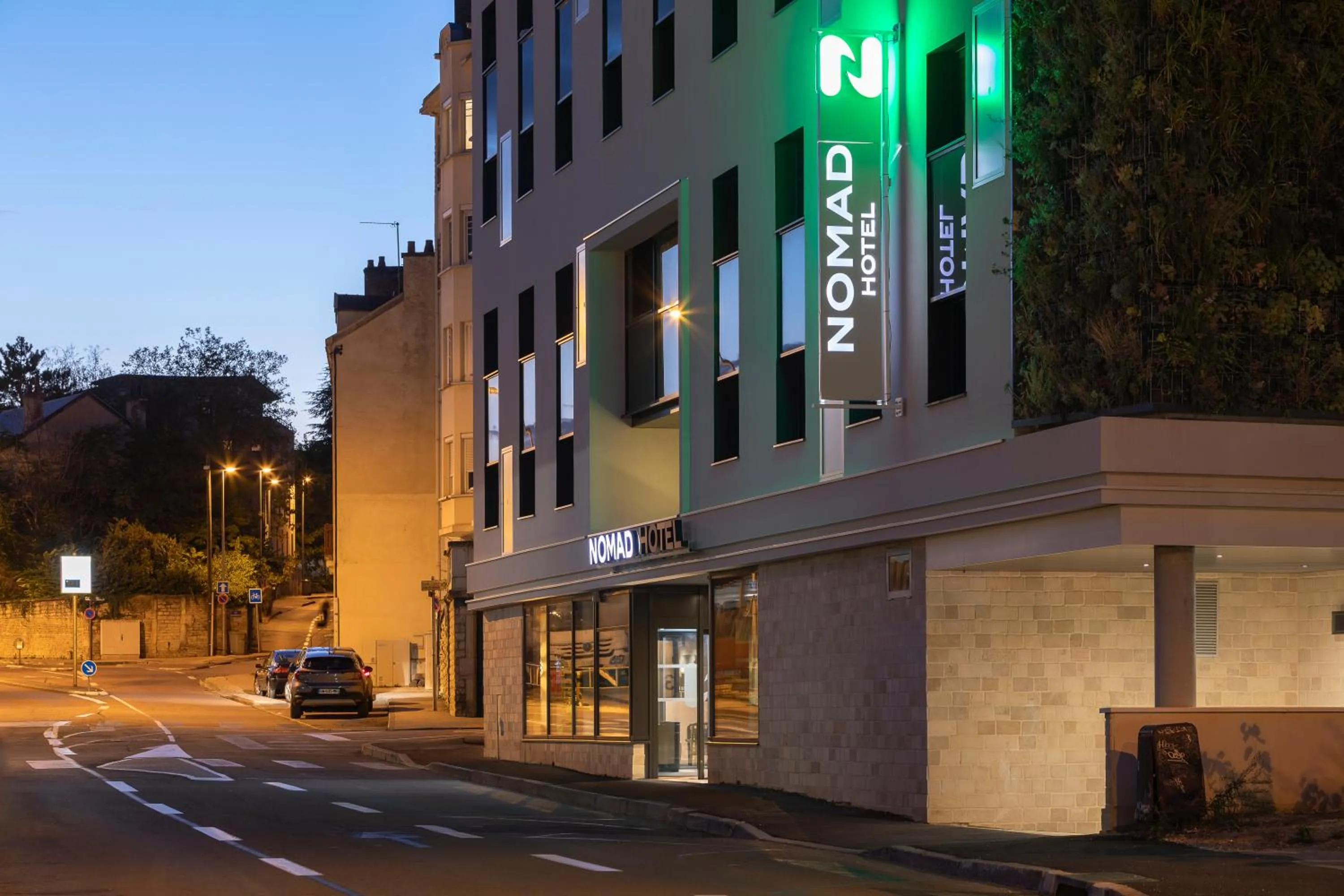 Facade/entrance in Nomad Hotel Dijon