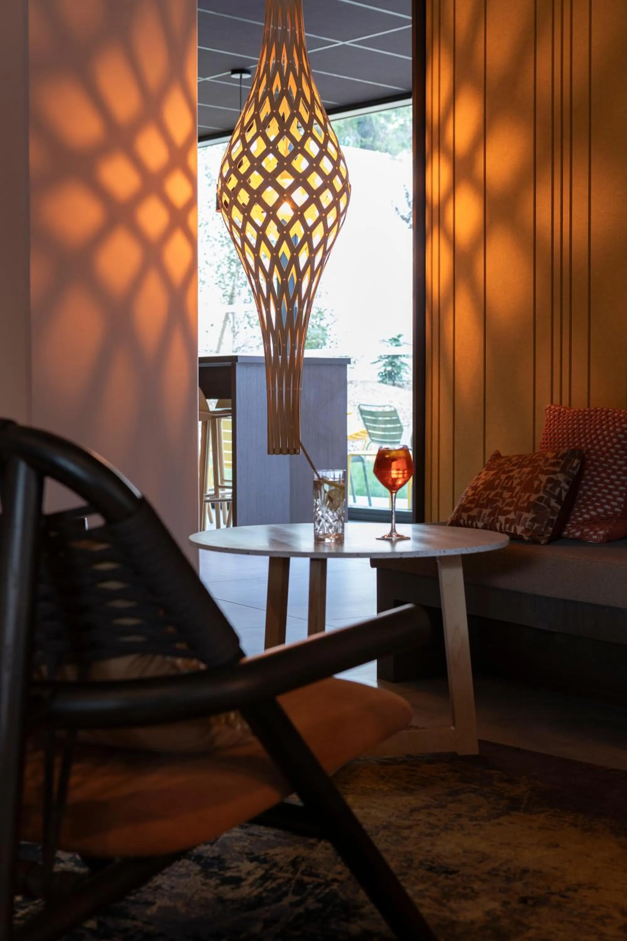 Lobby or reception in Nomad Hotel Dijon