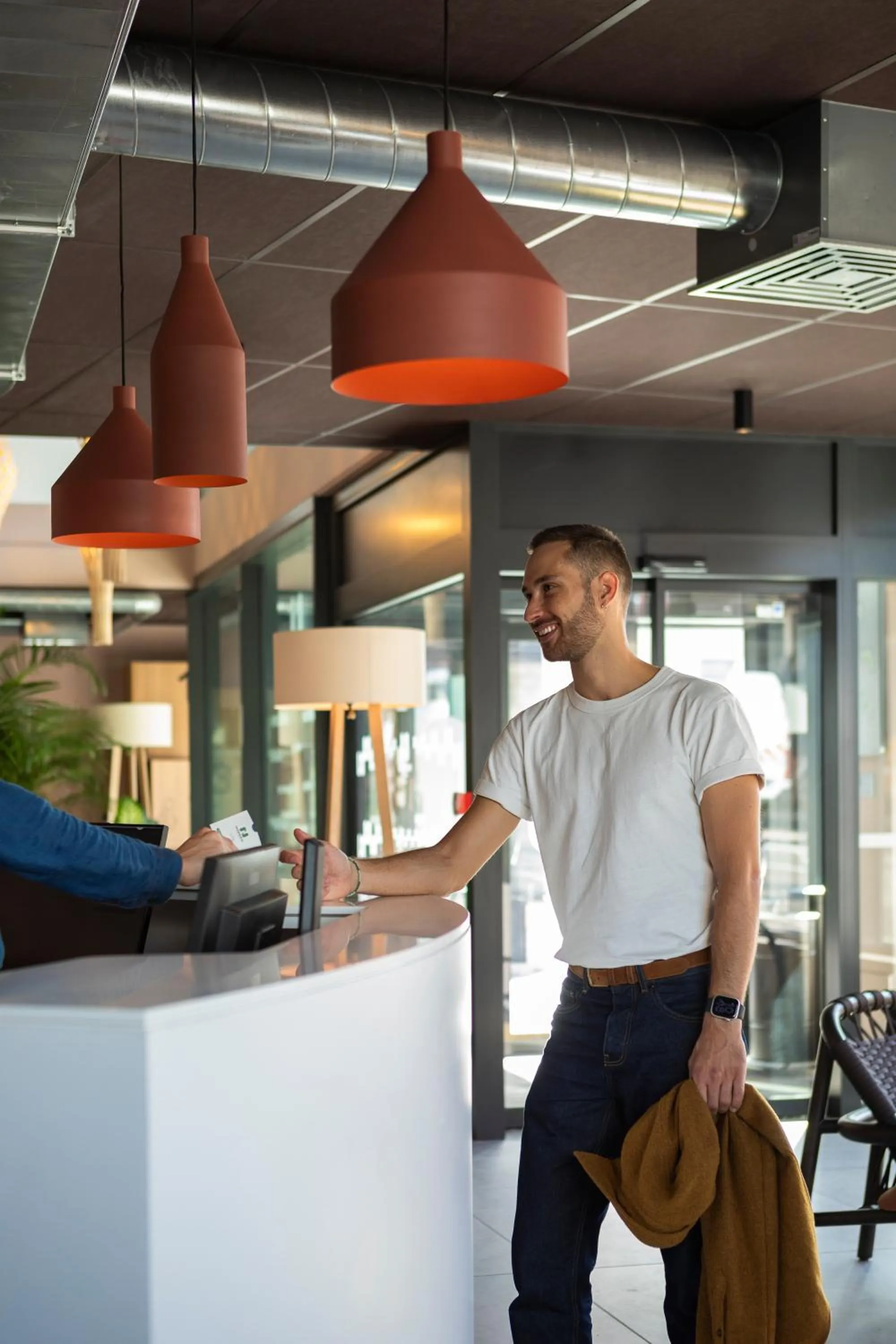 Lobby or reception in Nomad Hotel Dijon