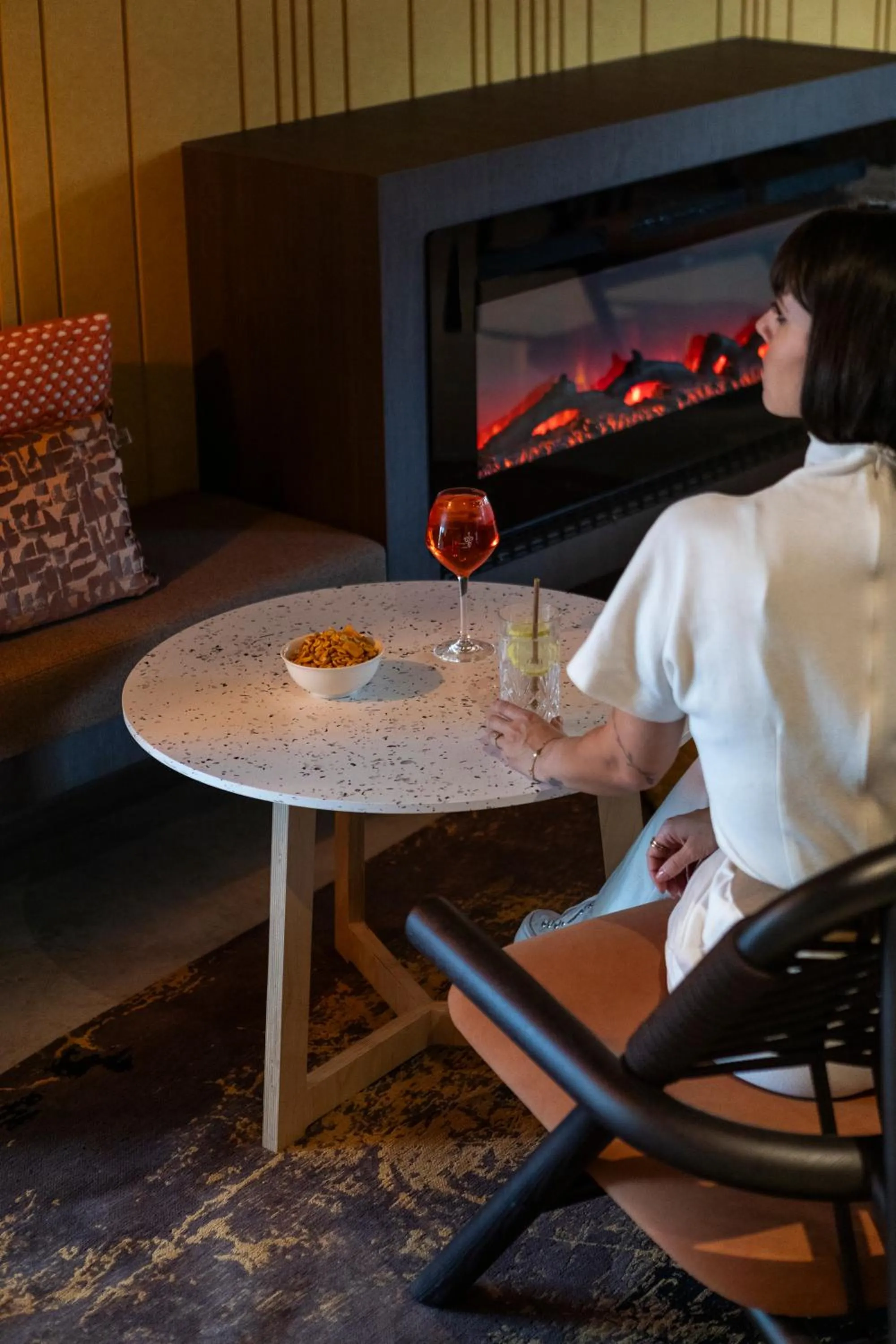 Lounge or bar in Nomad Hotel Dijon