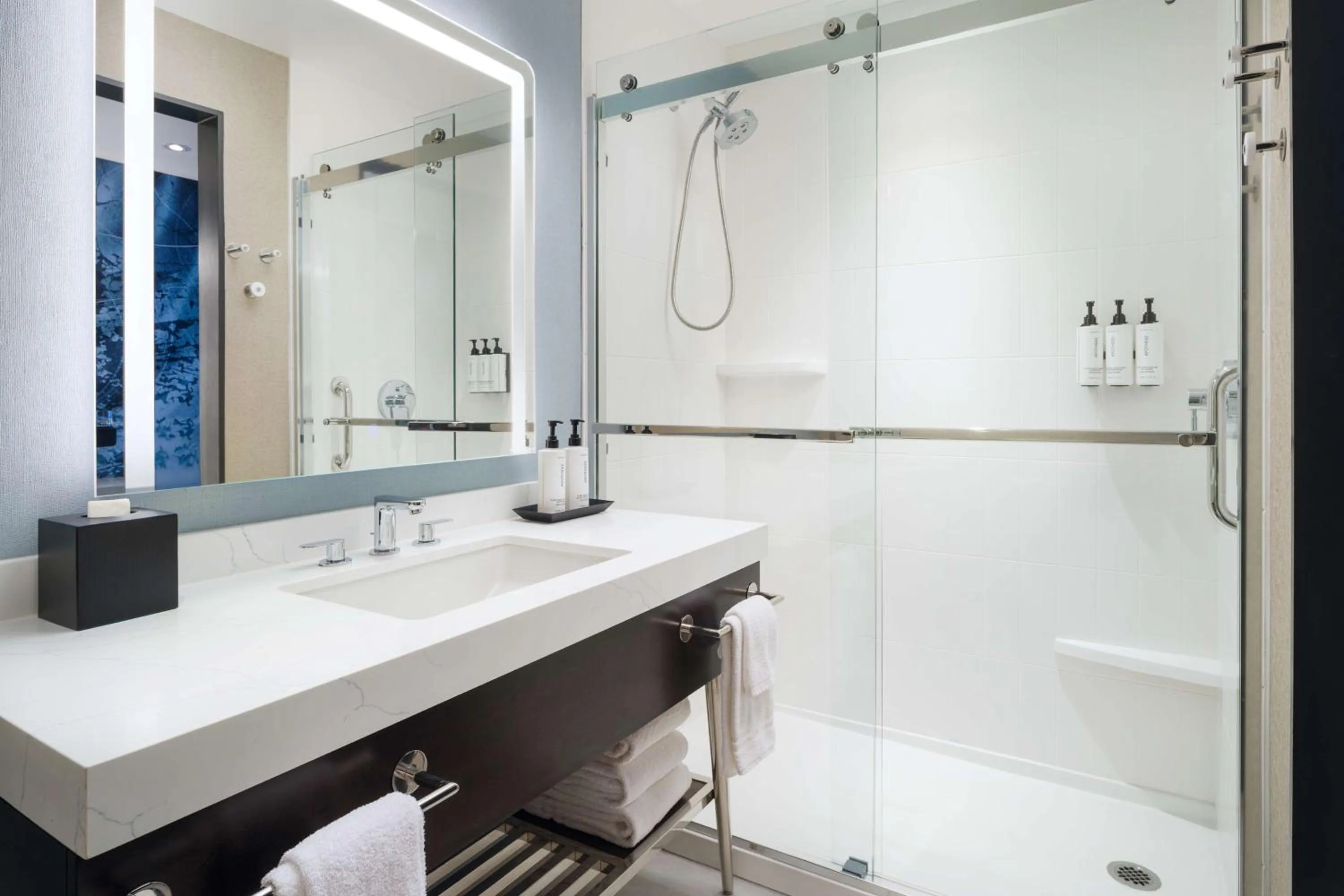 Bathroom in Tempo By Hilton Raleigh Downtown