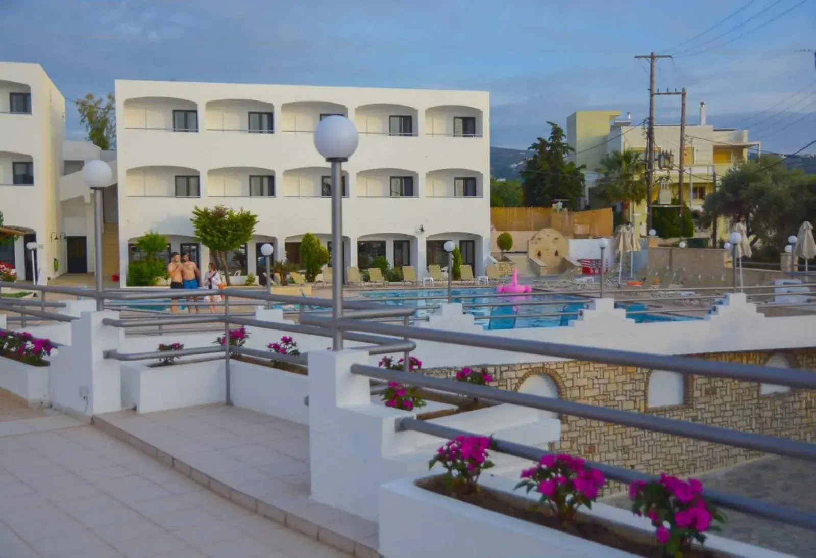 Pool view in Sunset Paradise Resort Pool view in Sunset Paradise Resort