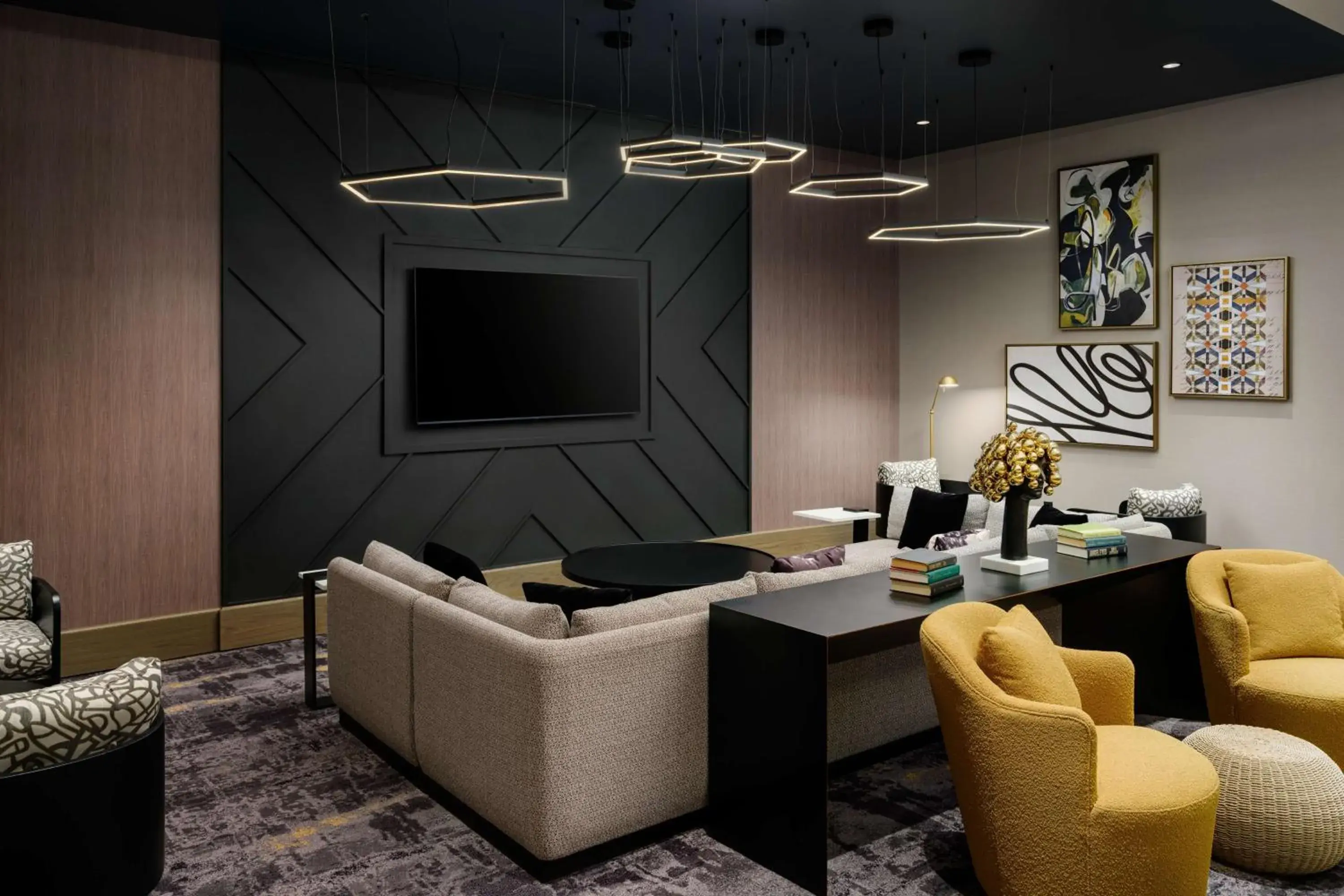 Lobby or reception in Homewood Suites By Hilton Raleigh Downtown Lobby or reception in Homewood Suites By Hilton Raleigh Downtown