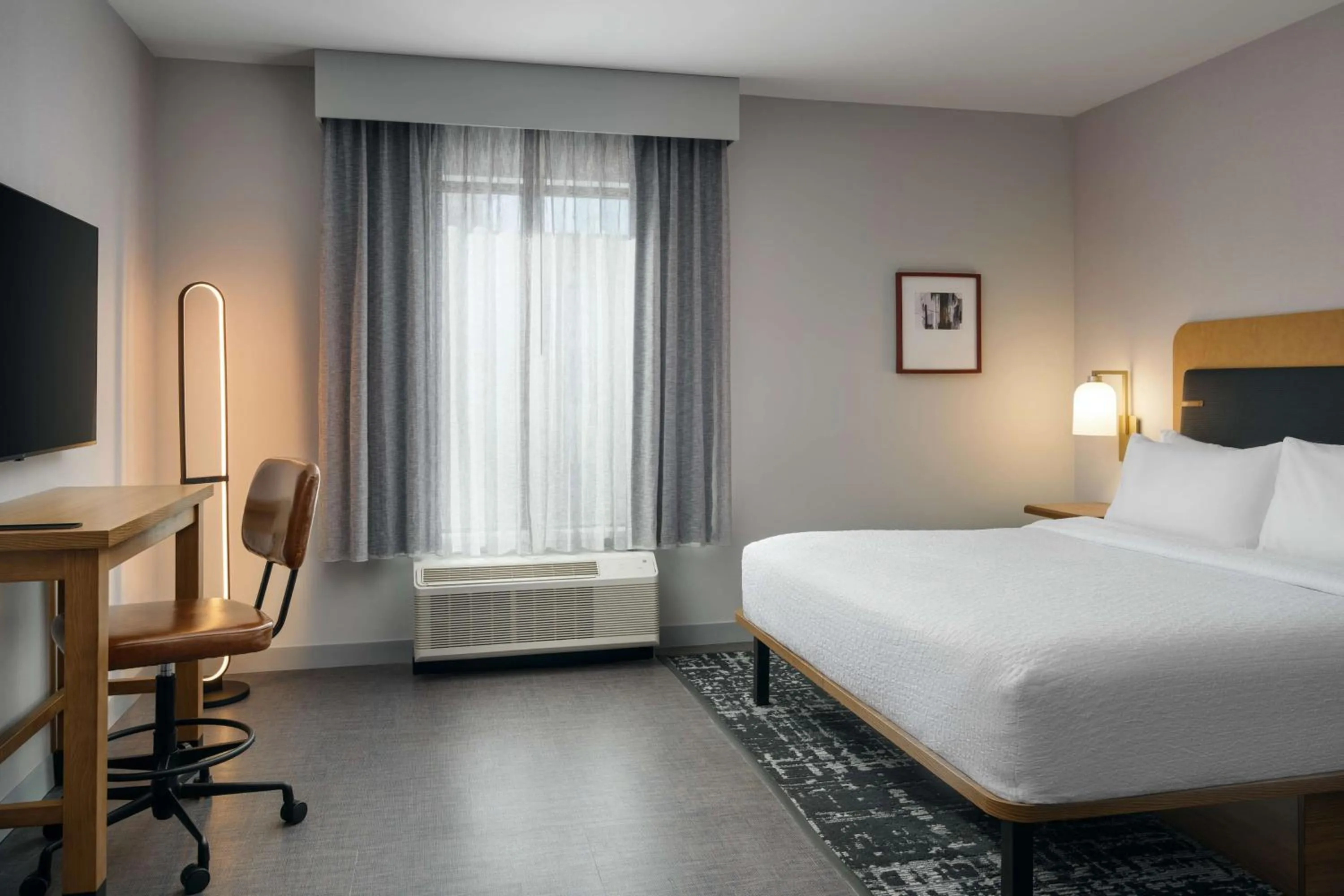 Bedroom, Bed in Homewood Suites By Hilton Raleigh Downtown