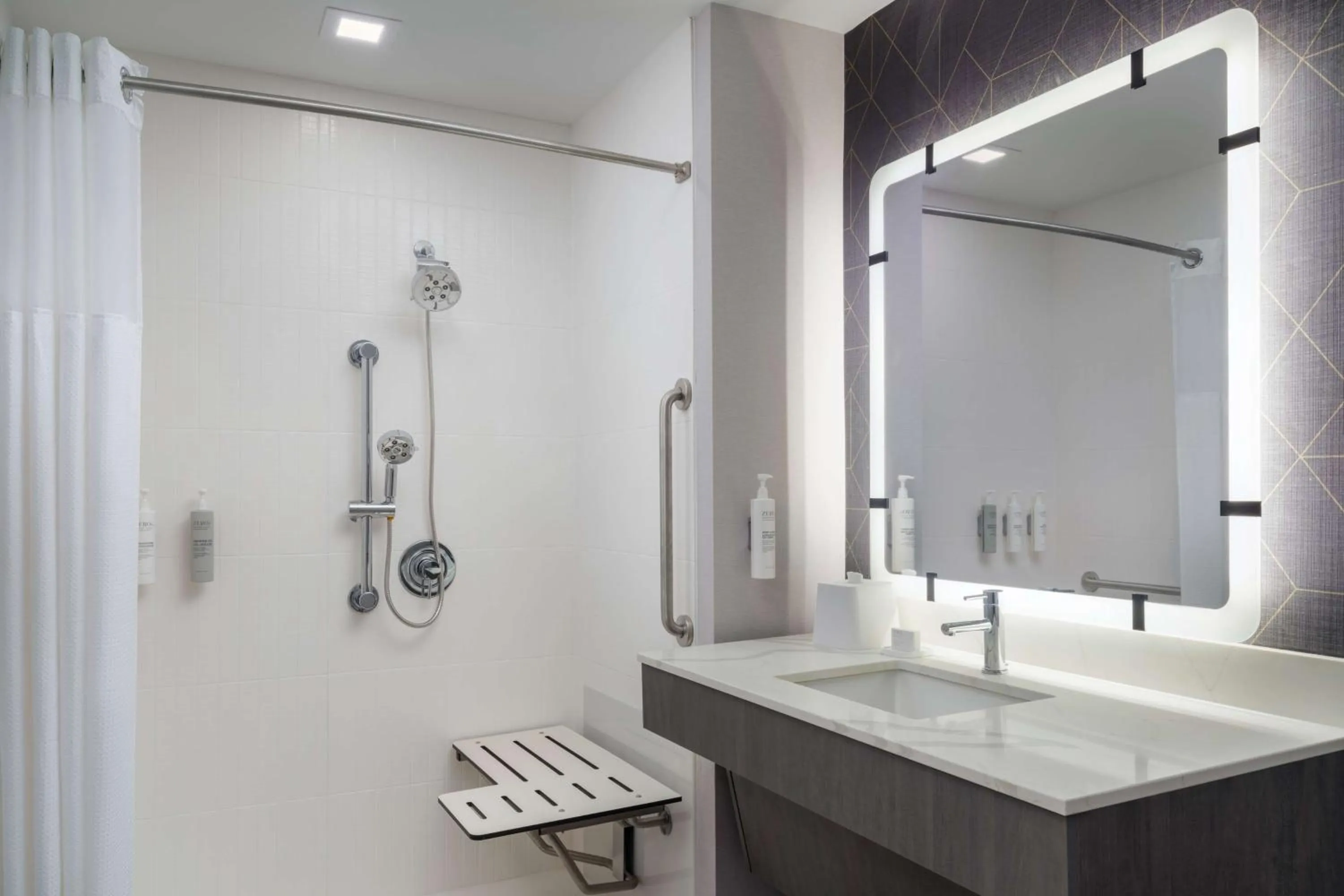 Bathroom in Homewood Suites By Hilton Raleigh Downtown